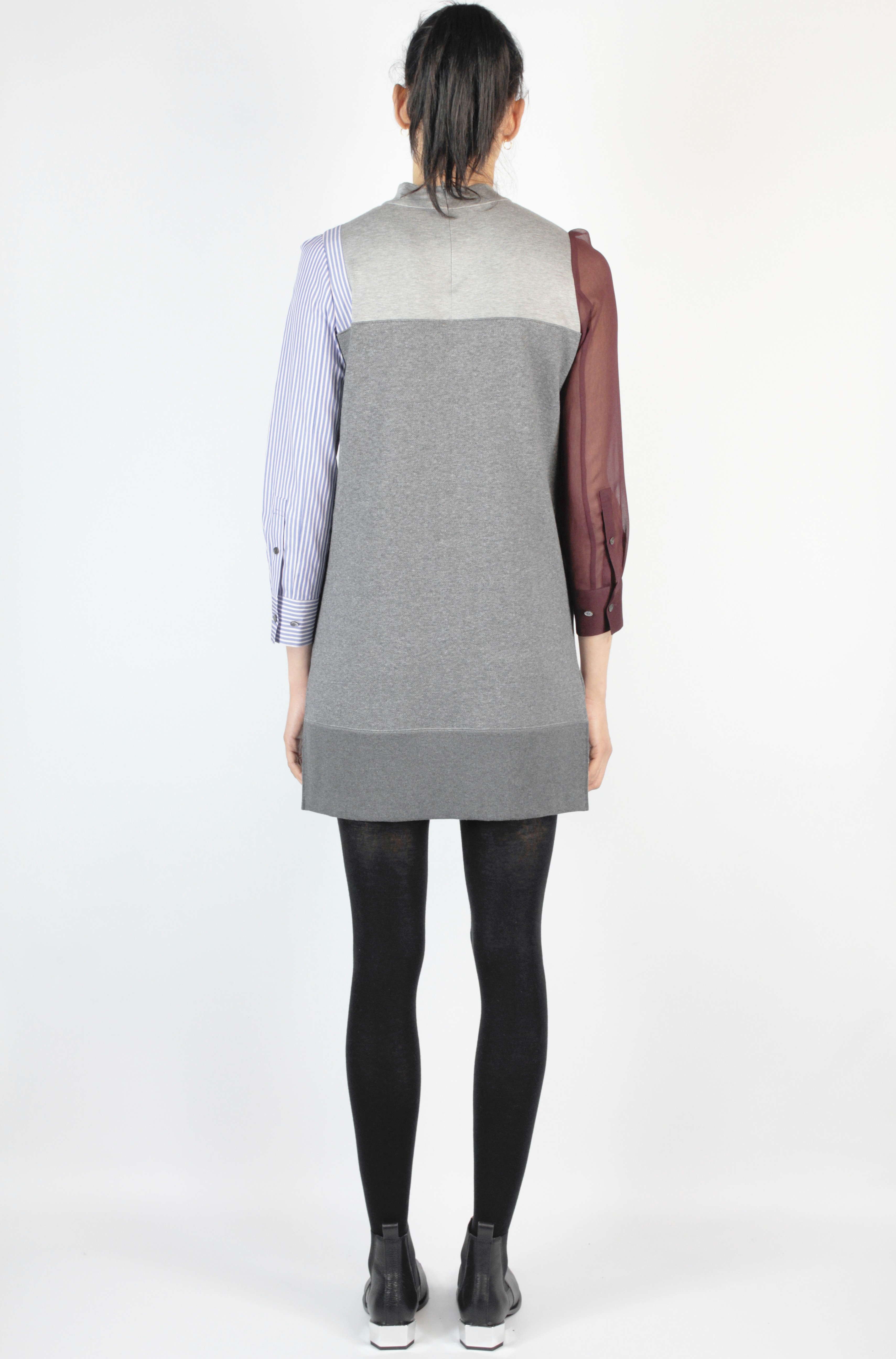 Undercover Jun Takahashi VESTIDOS Patchwork Short Dress