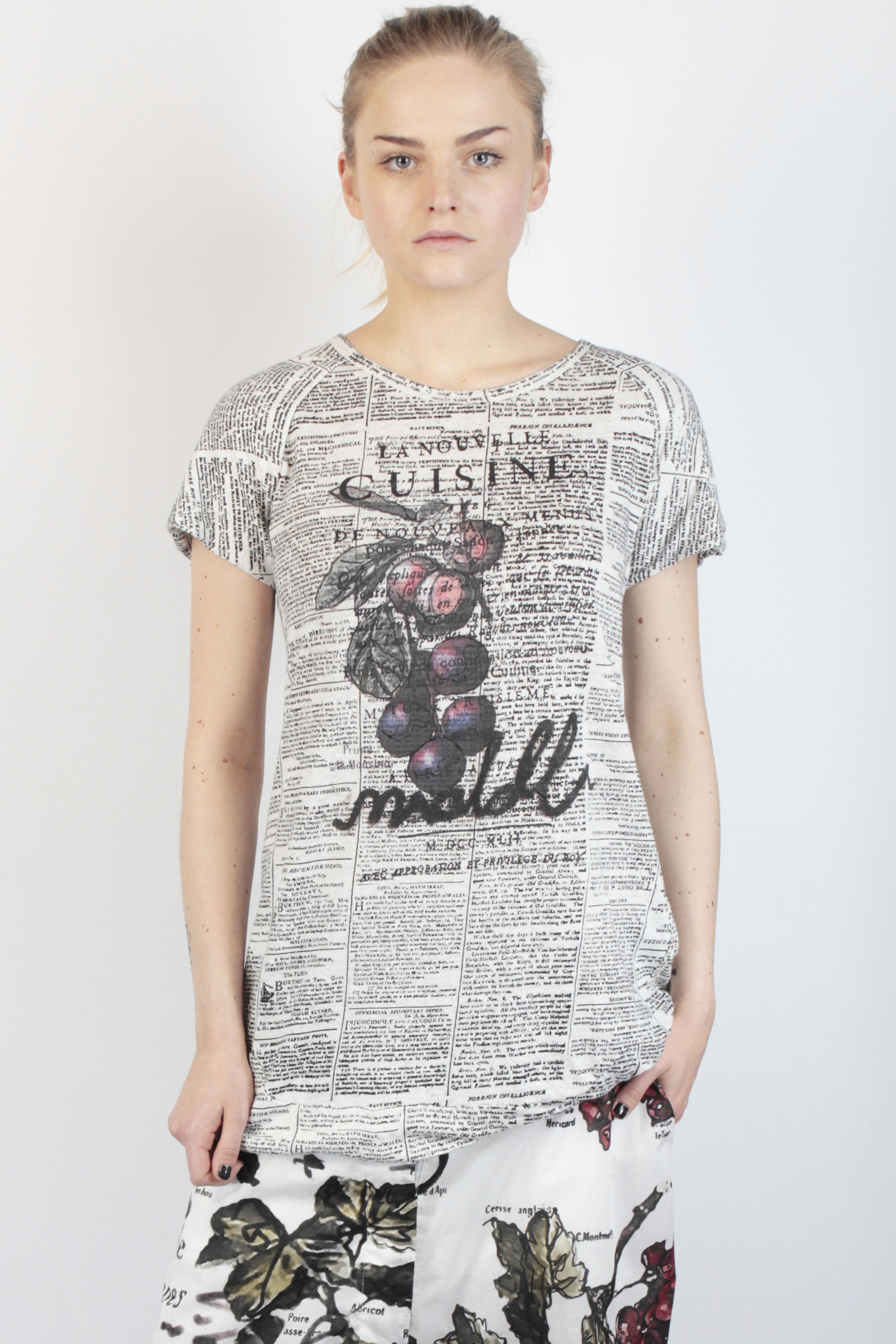 Studiorundholz 티셔츠 Quetsche Print T-Shirt
