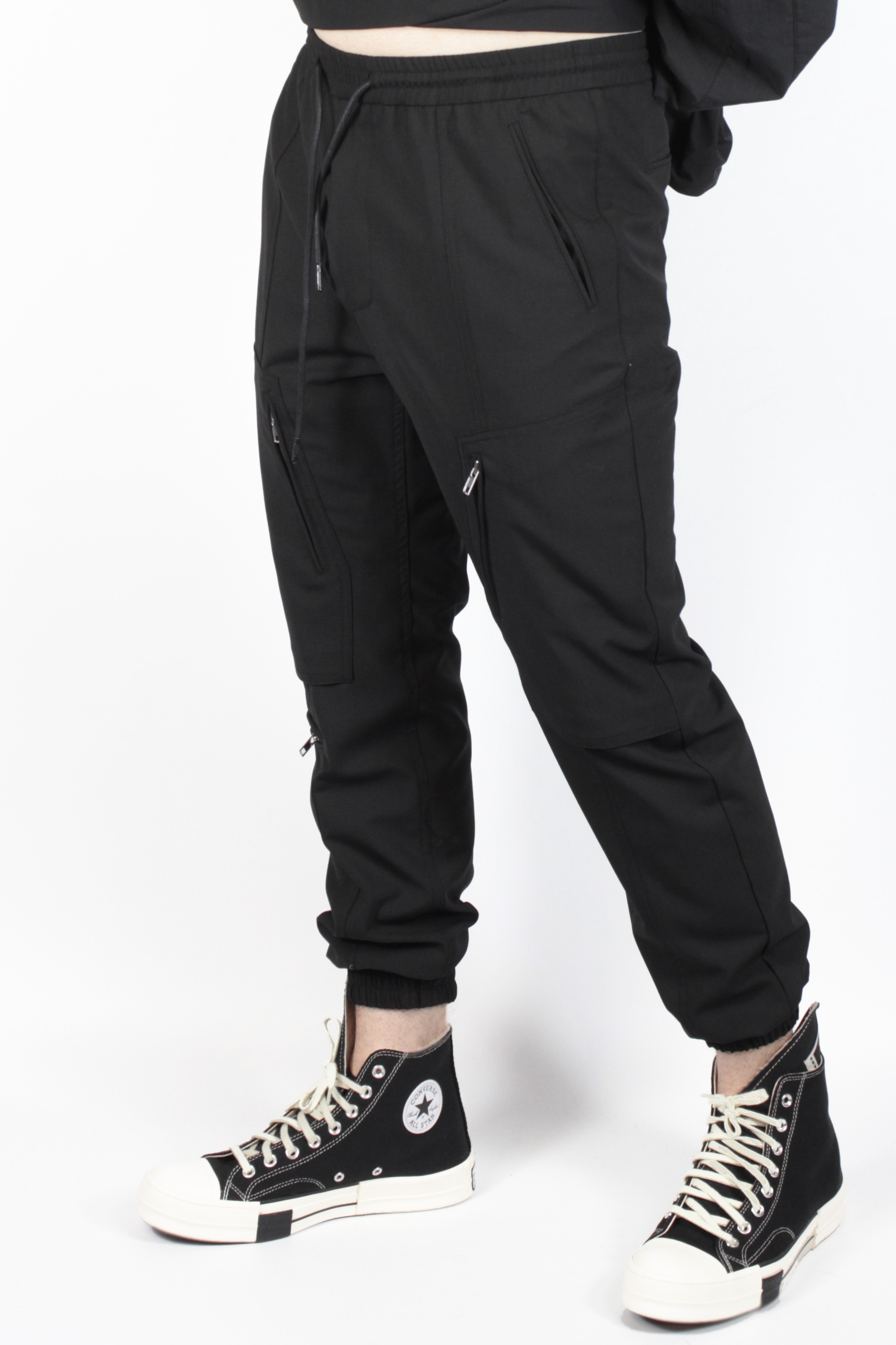 Juun. J Pantalons Straight Zip Pocket Pants 2
