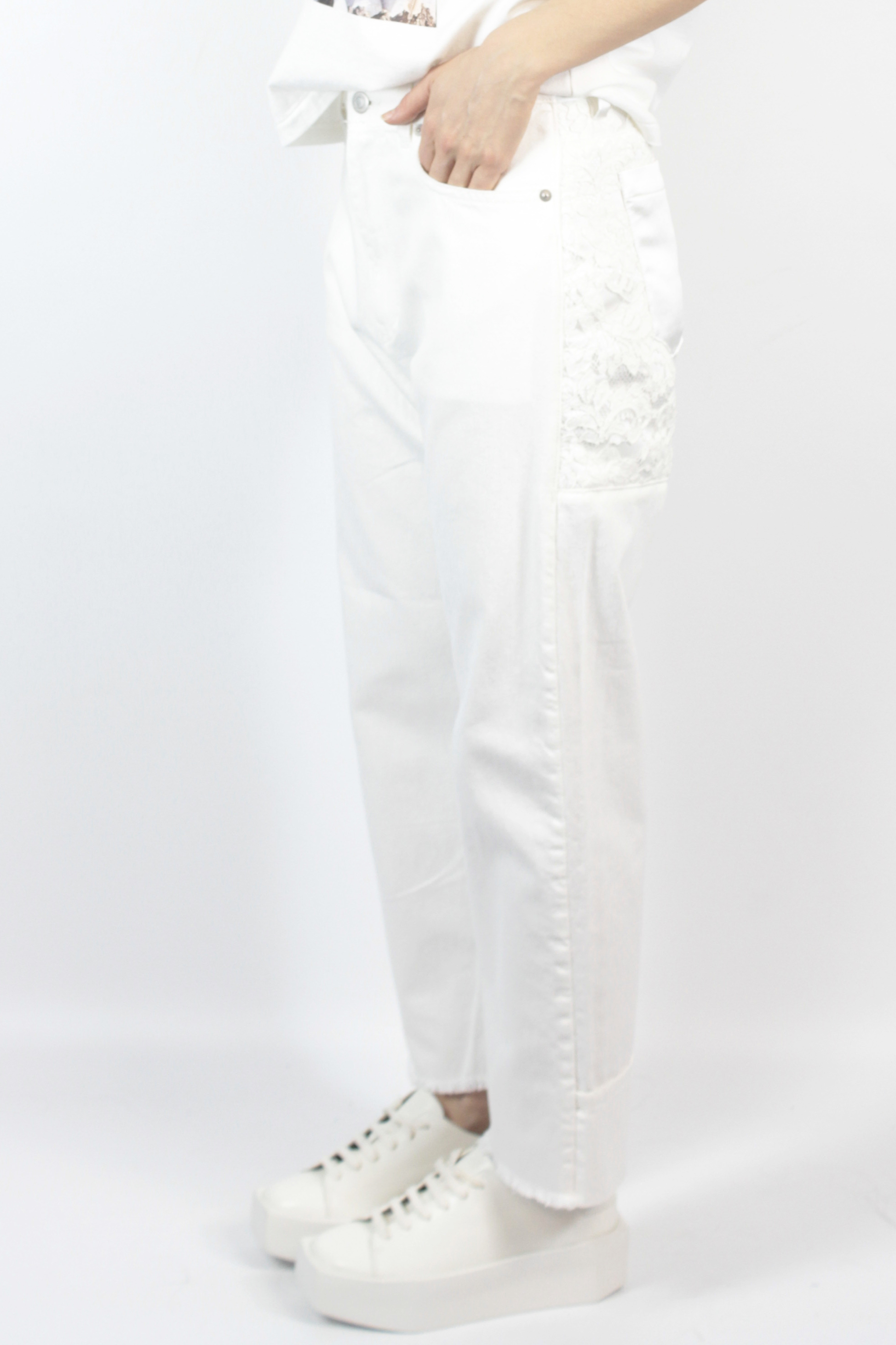 Undercover Jun Takahashi PANTALONS Details W Denim Pants 2