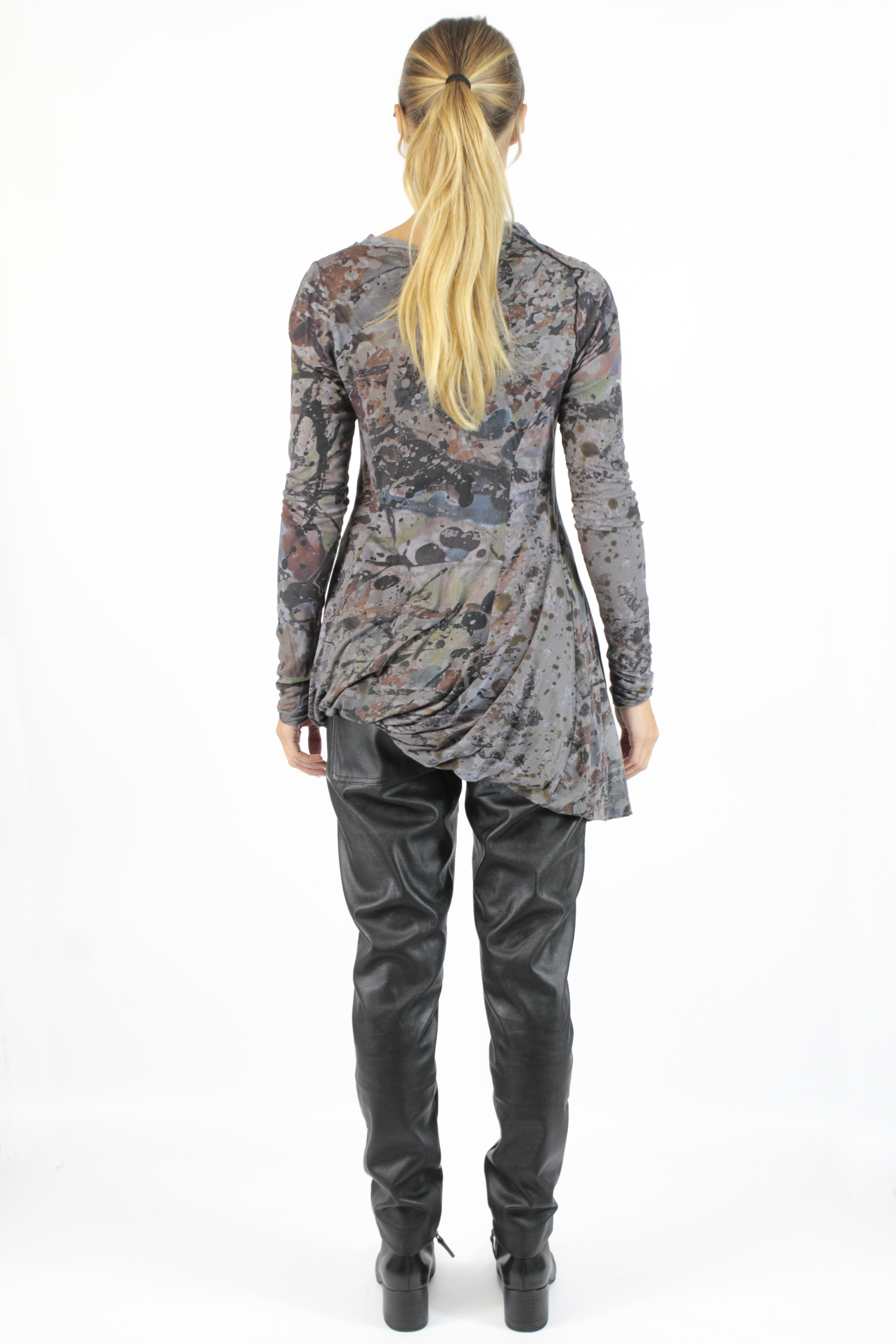 Studiorundholz PULLOVER Kobalt Paint T-Shirt