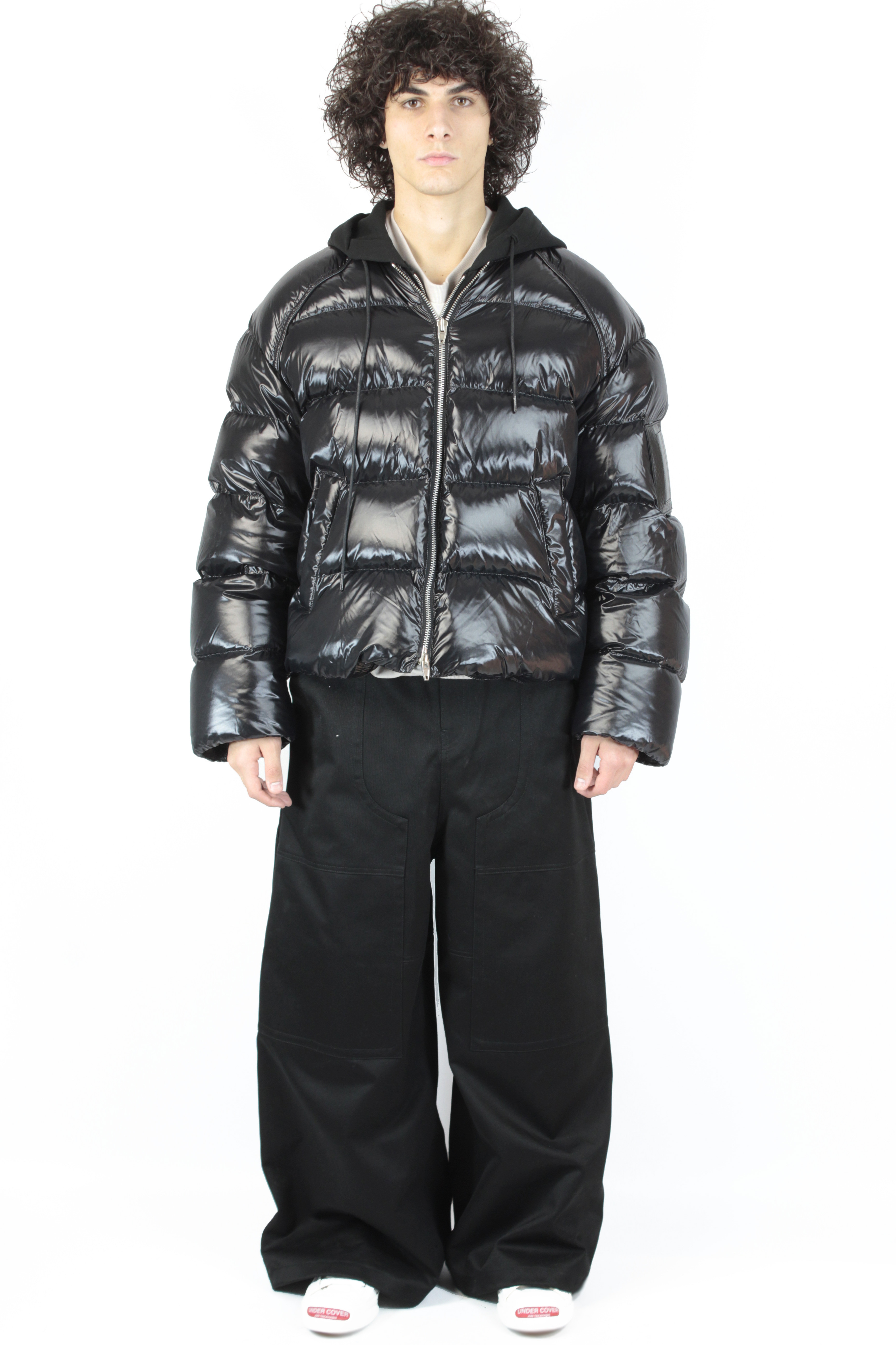 Juun. J Abrigos Impermeables Down Hoodie M Jumper