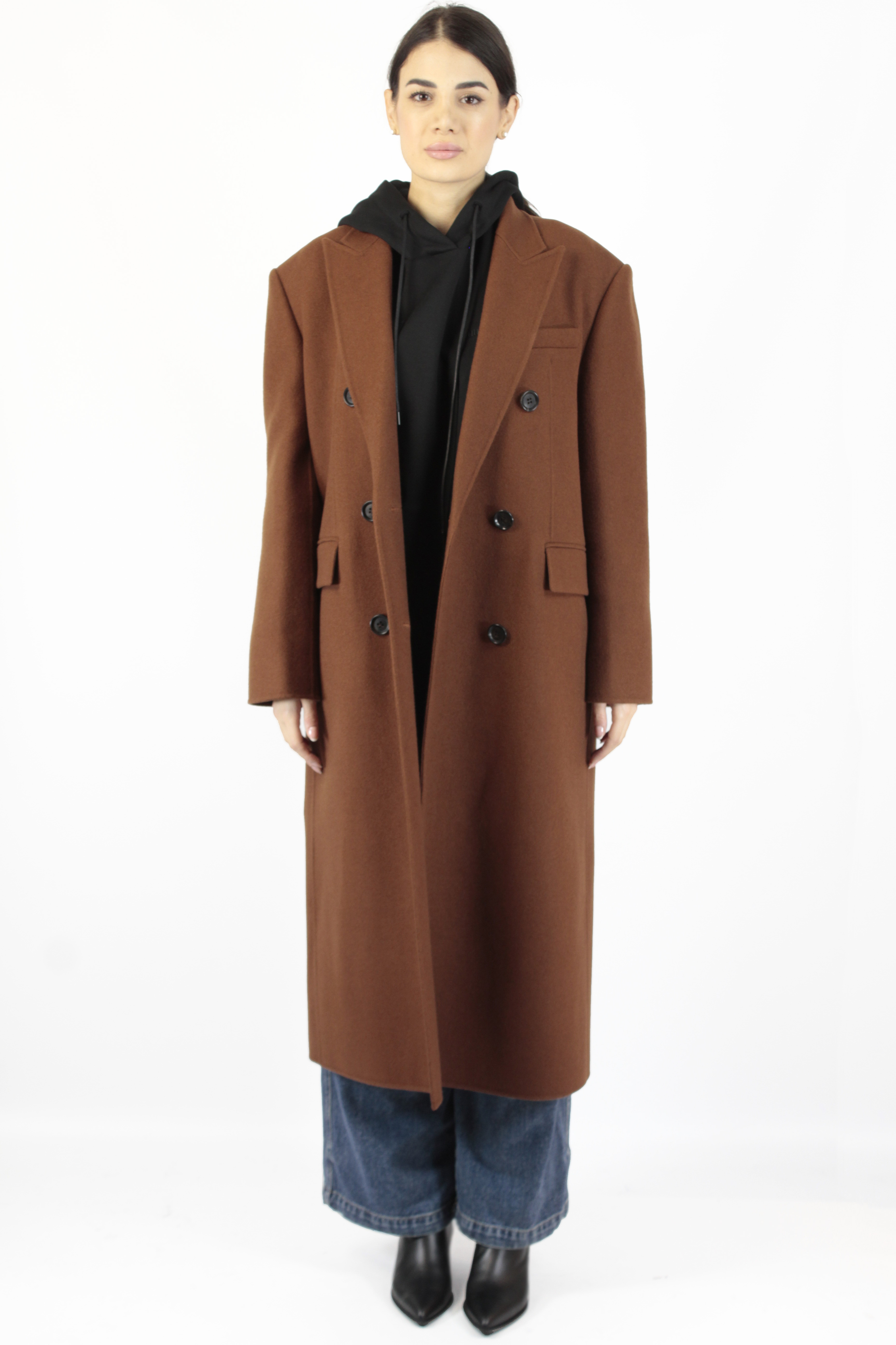 Juun. J CAPPOTTI Breasted Tailored Coat