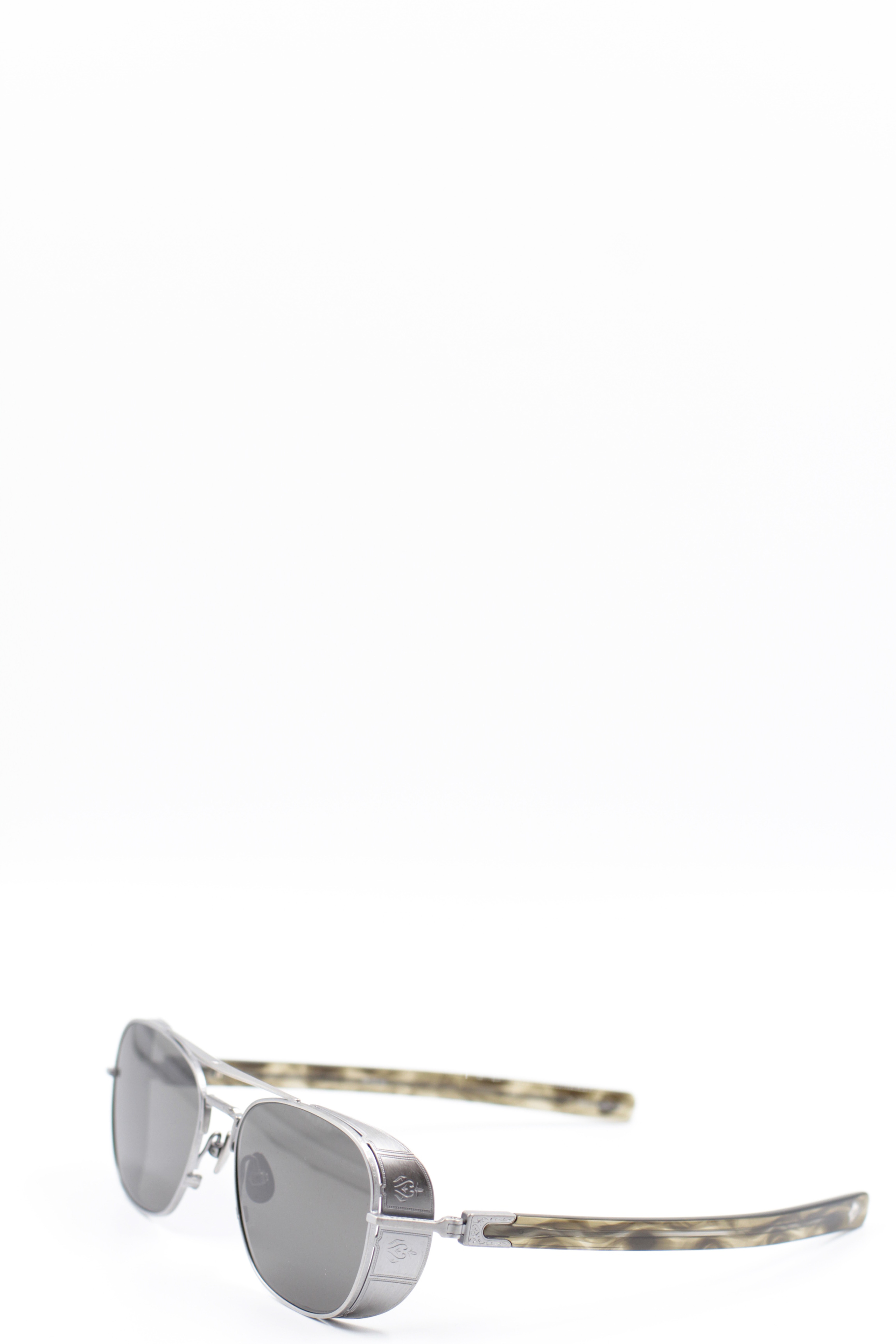 Matsuda Eyewear Gafas de sol Aviator Smokey Sunglasses