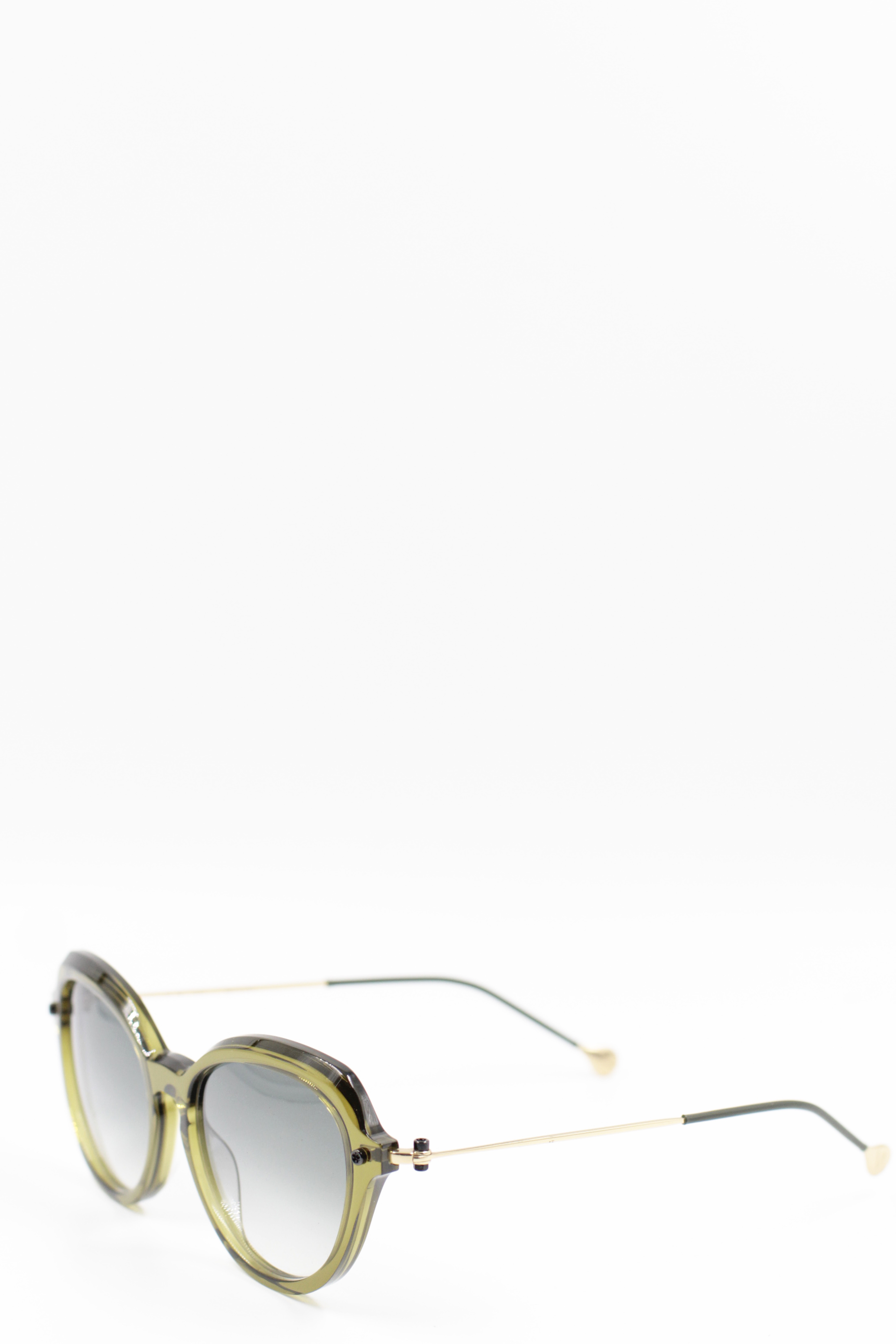 Yohji Yamamoto OCCHIALI DA SOLE Big Half Round G Sunglasses