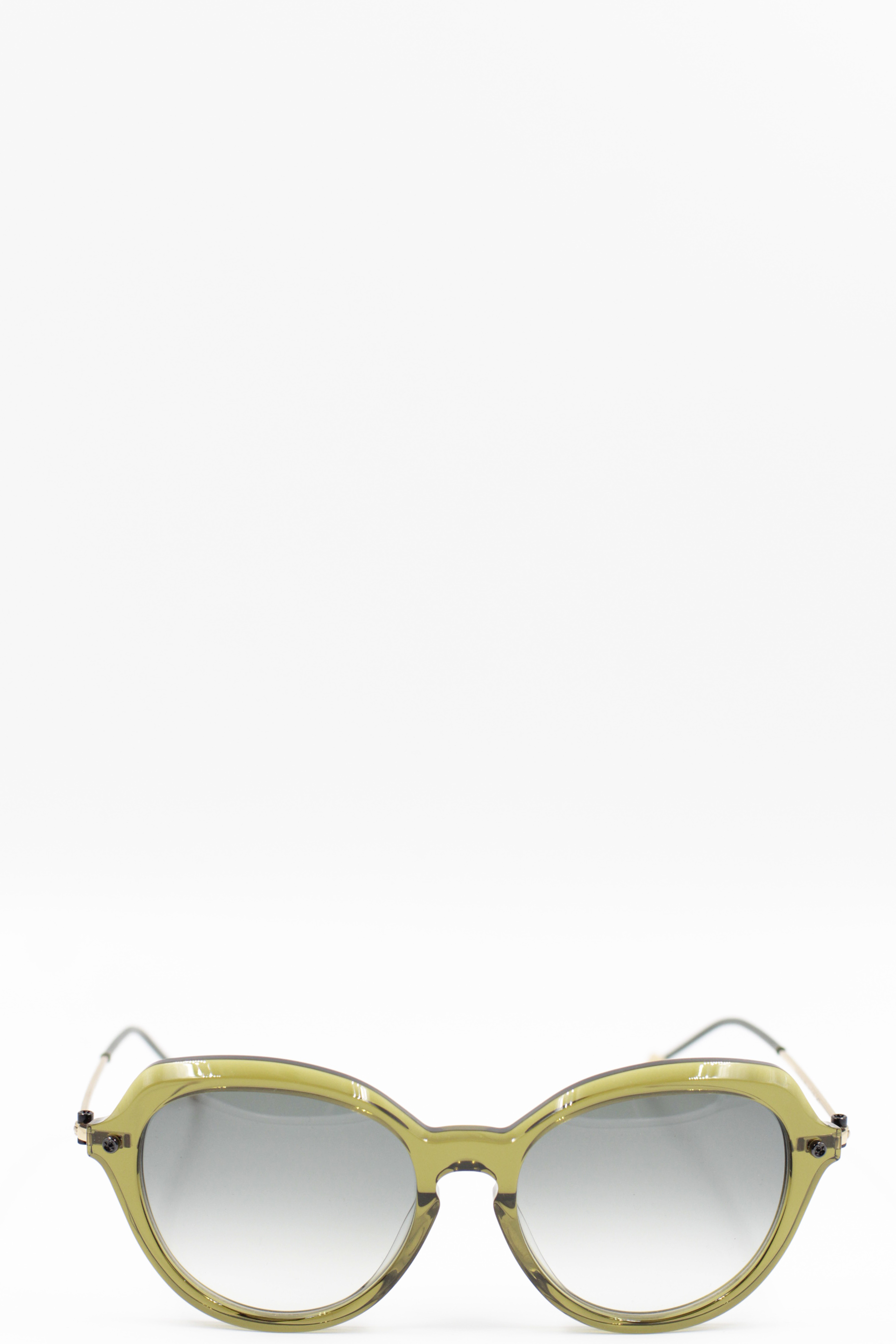 Yohji Yamamoto OCCHIALI DA SOLE Big Half Round G Sunglasses