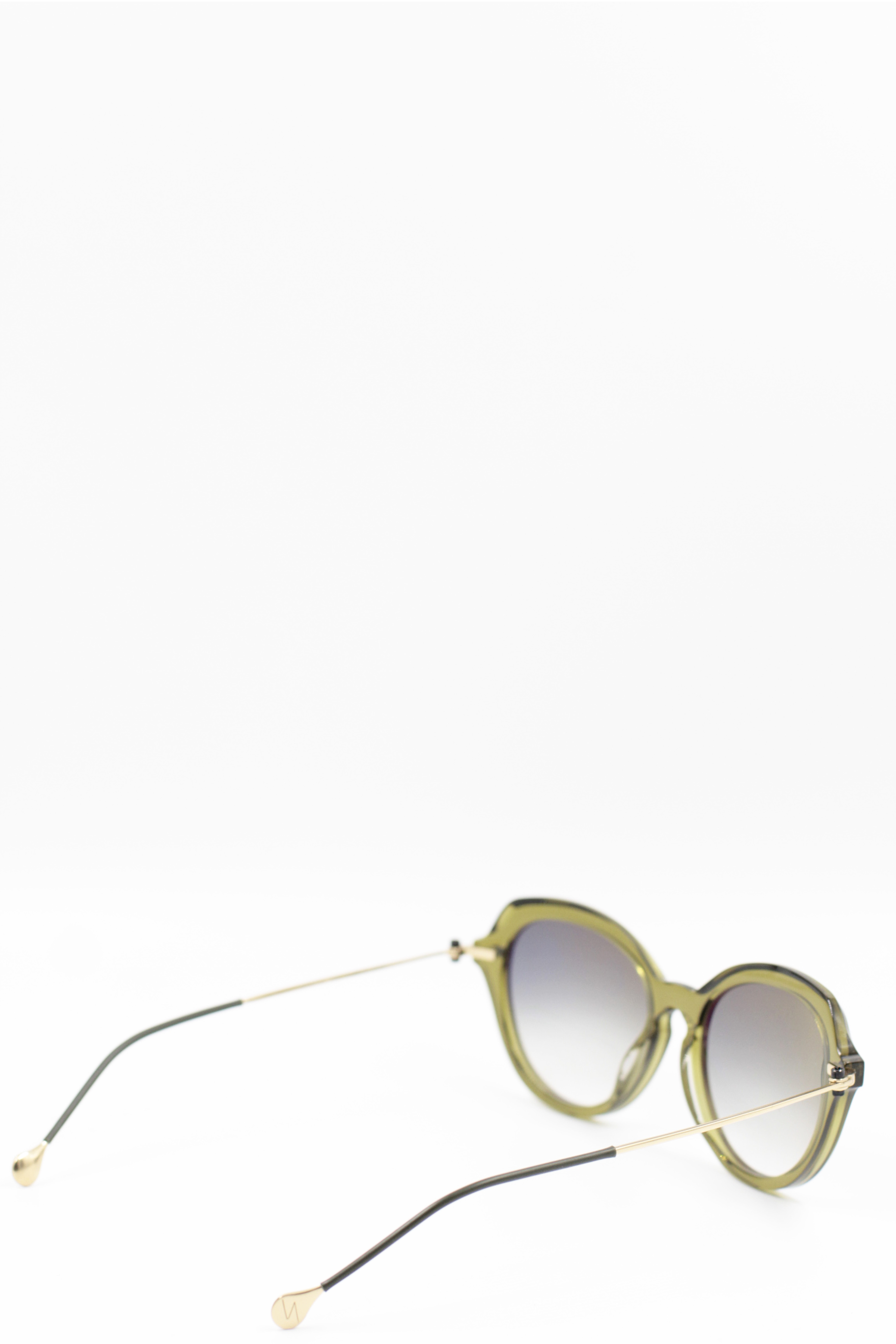 Yohji Yamamoto サングラス Big Half Round G Sunglasses