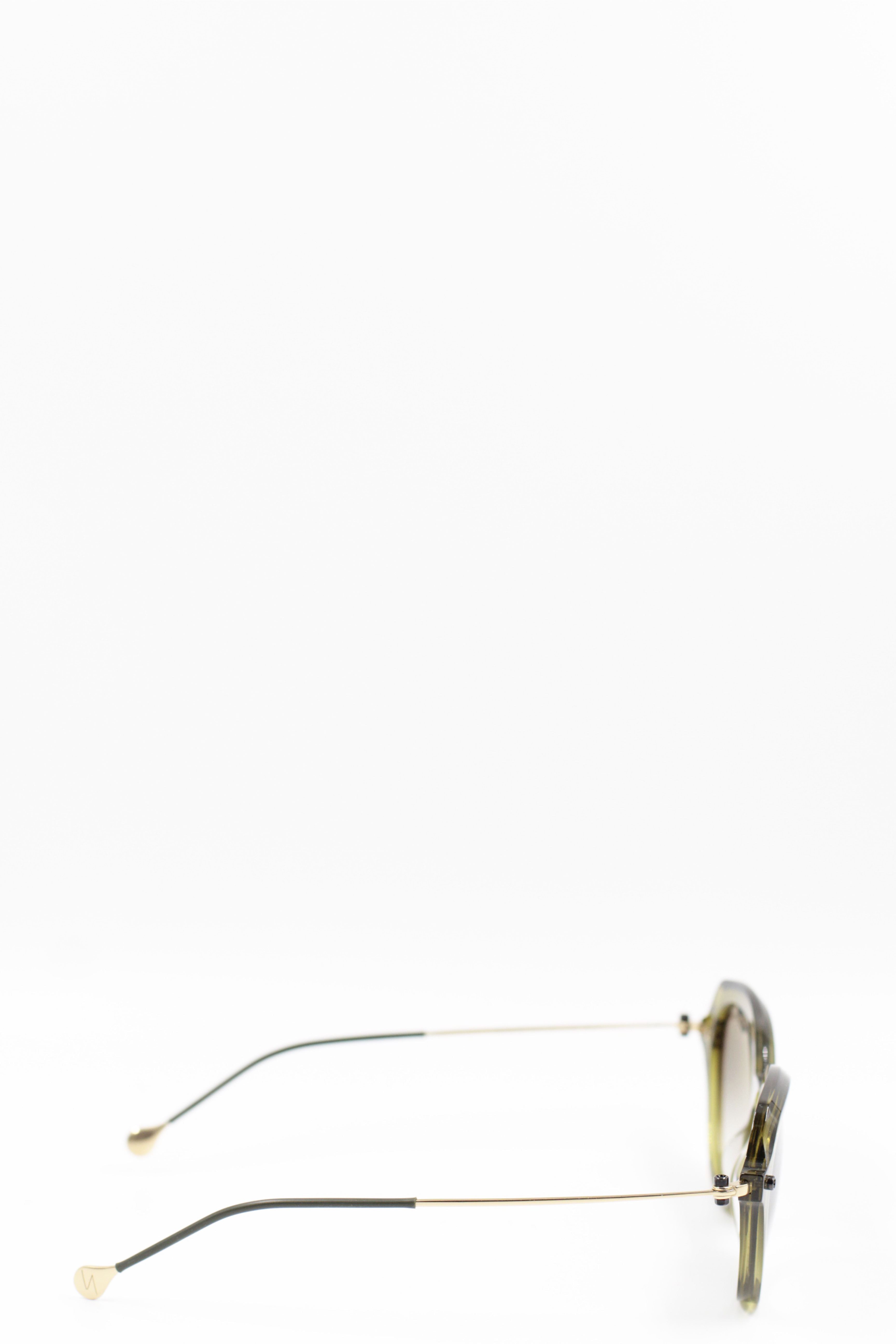 Yohji Yamamoto OCCHIALI DA SOLE Big Half Round G Sunglasses