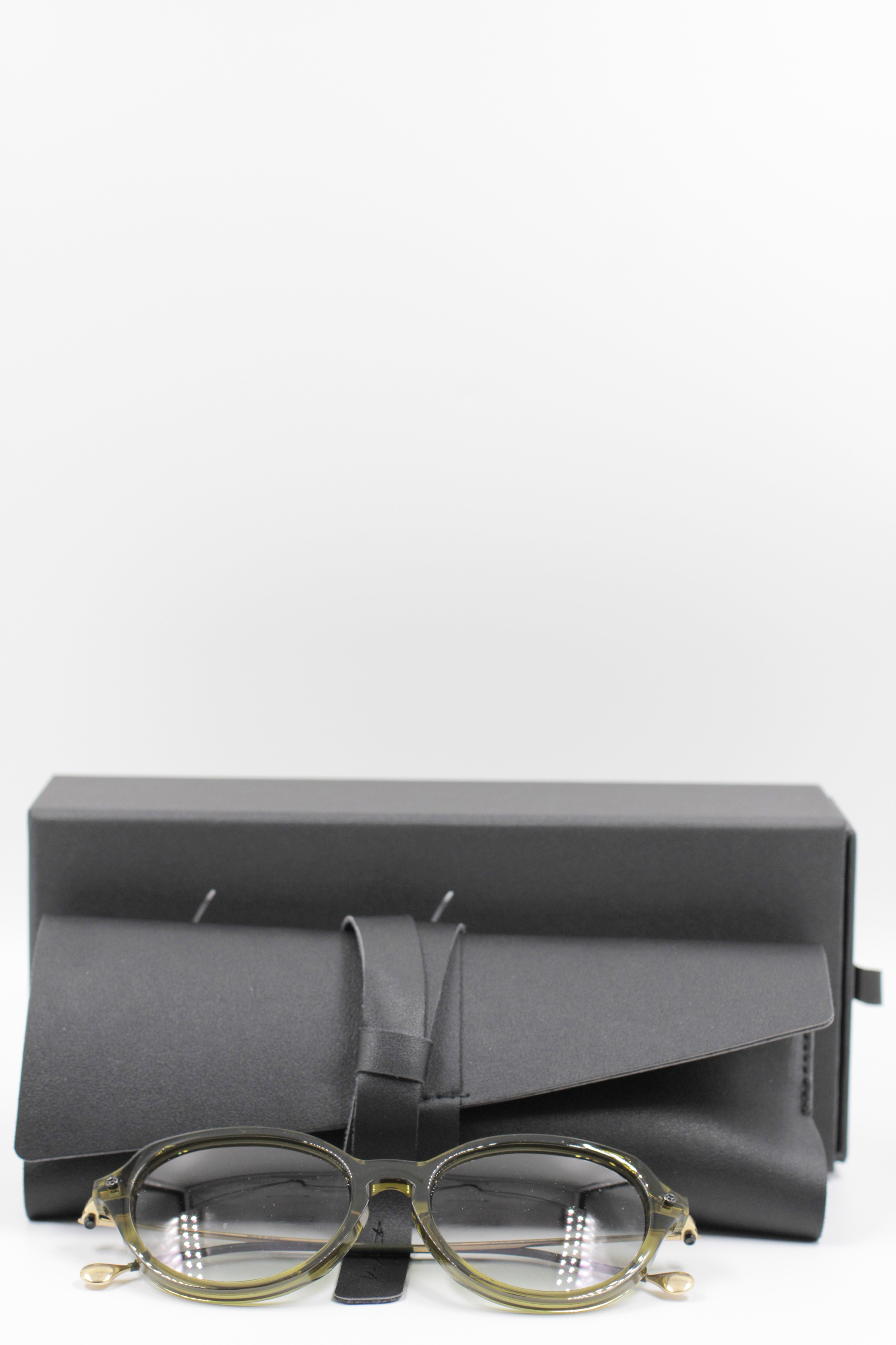 Yohji Yamamoto OCCHIALI DA SOLE Big Half Round G Sunglasses