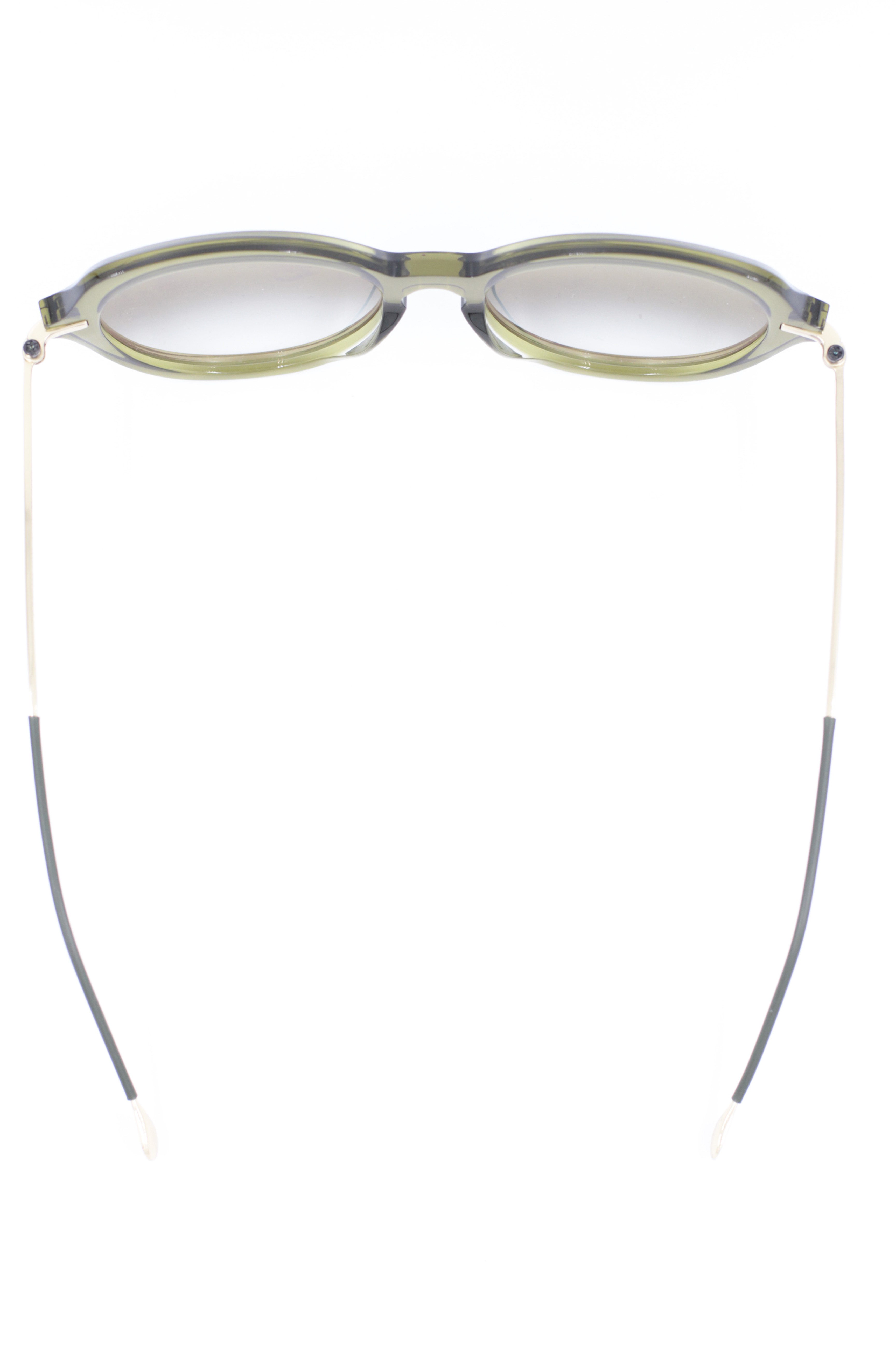 Yohji Yamamoto OCCHIALI DA SOLE Big Half Round G Sunglasses