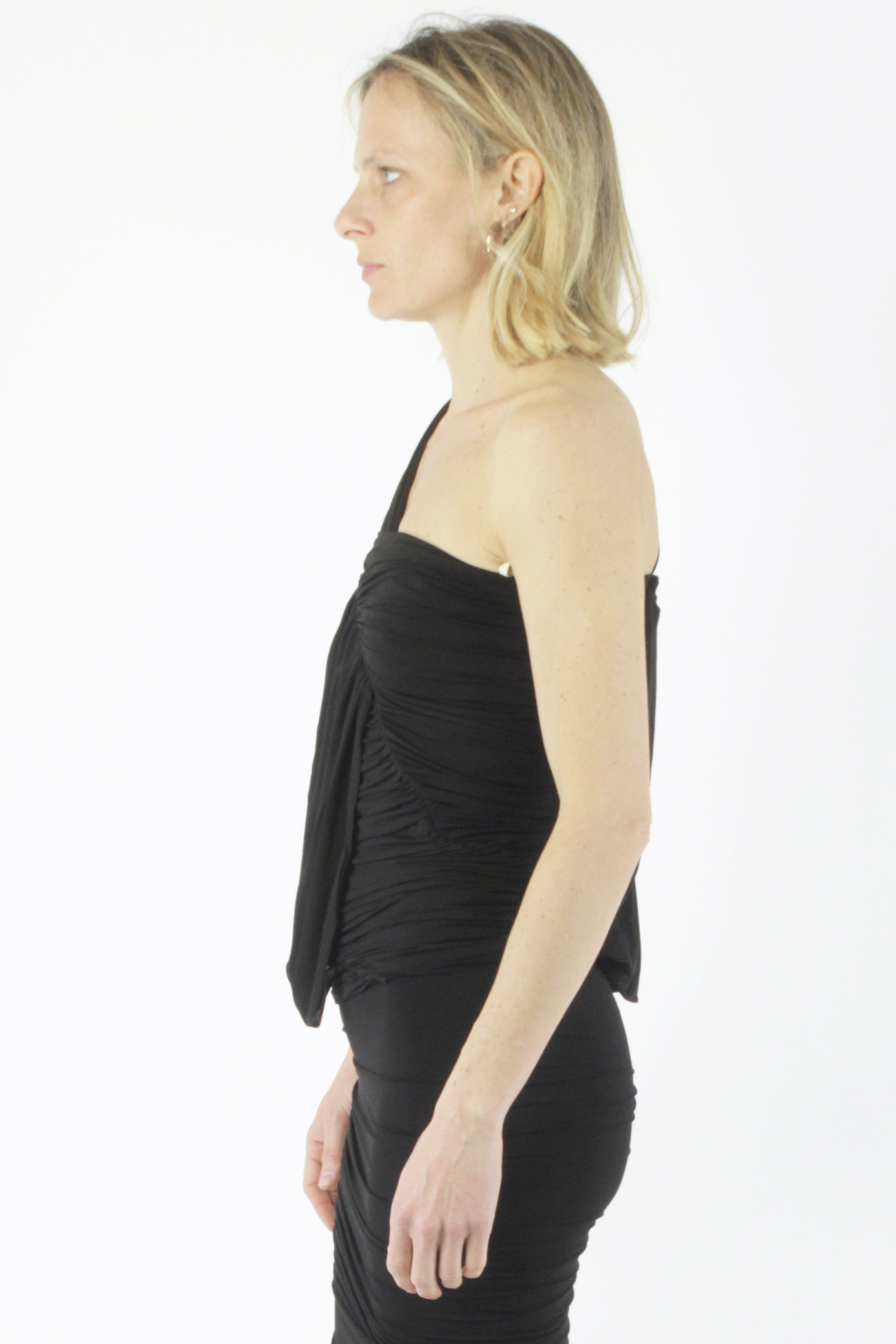 Rick Owens TOP Edfu Draped Top 2