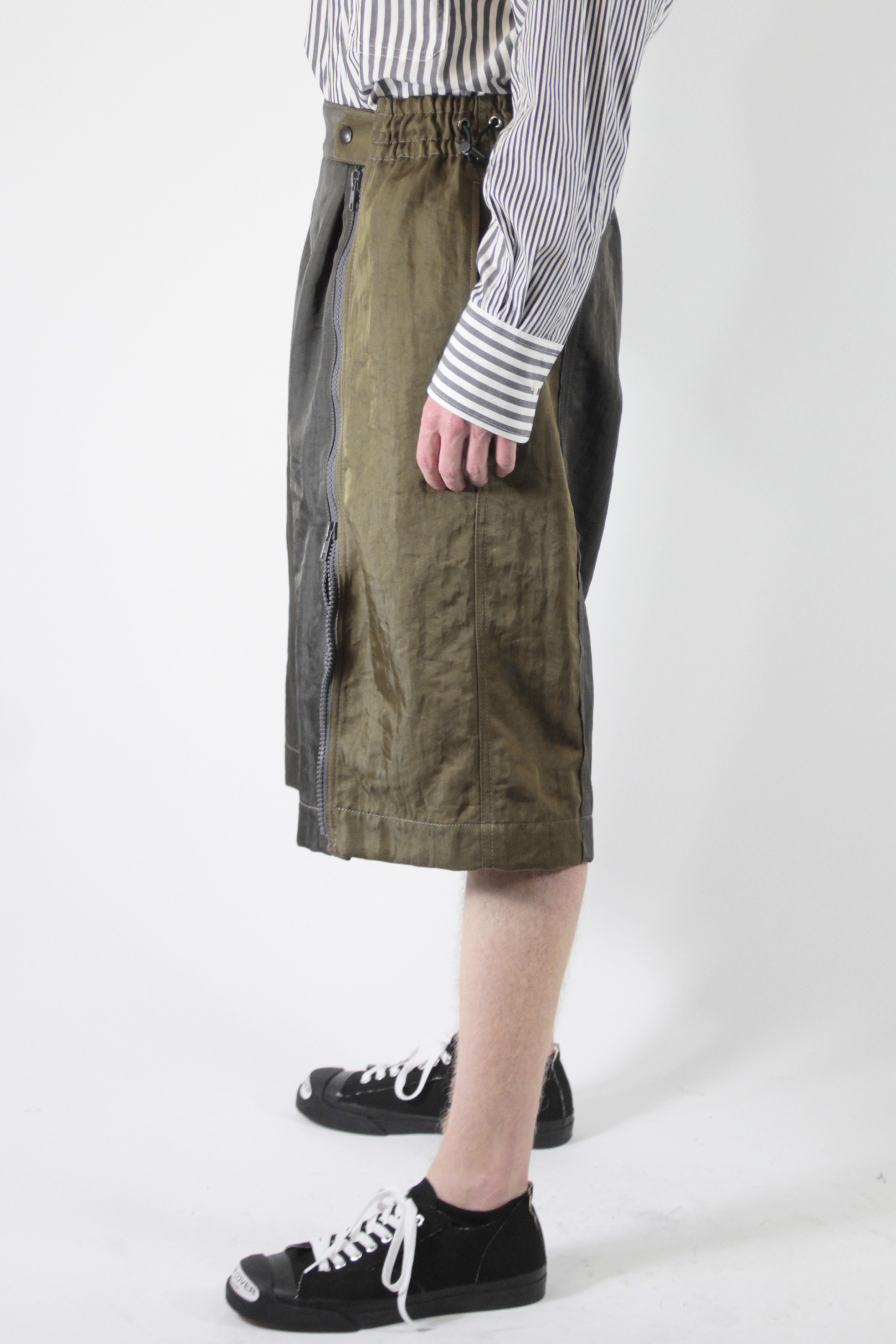 Y's Pantalons N-panelled Shorts 2