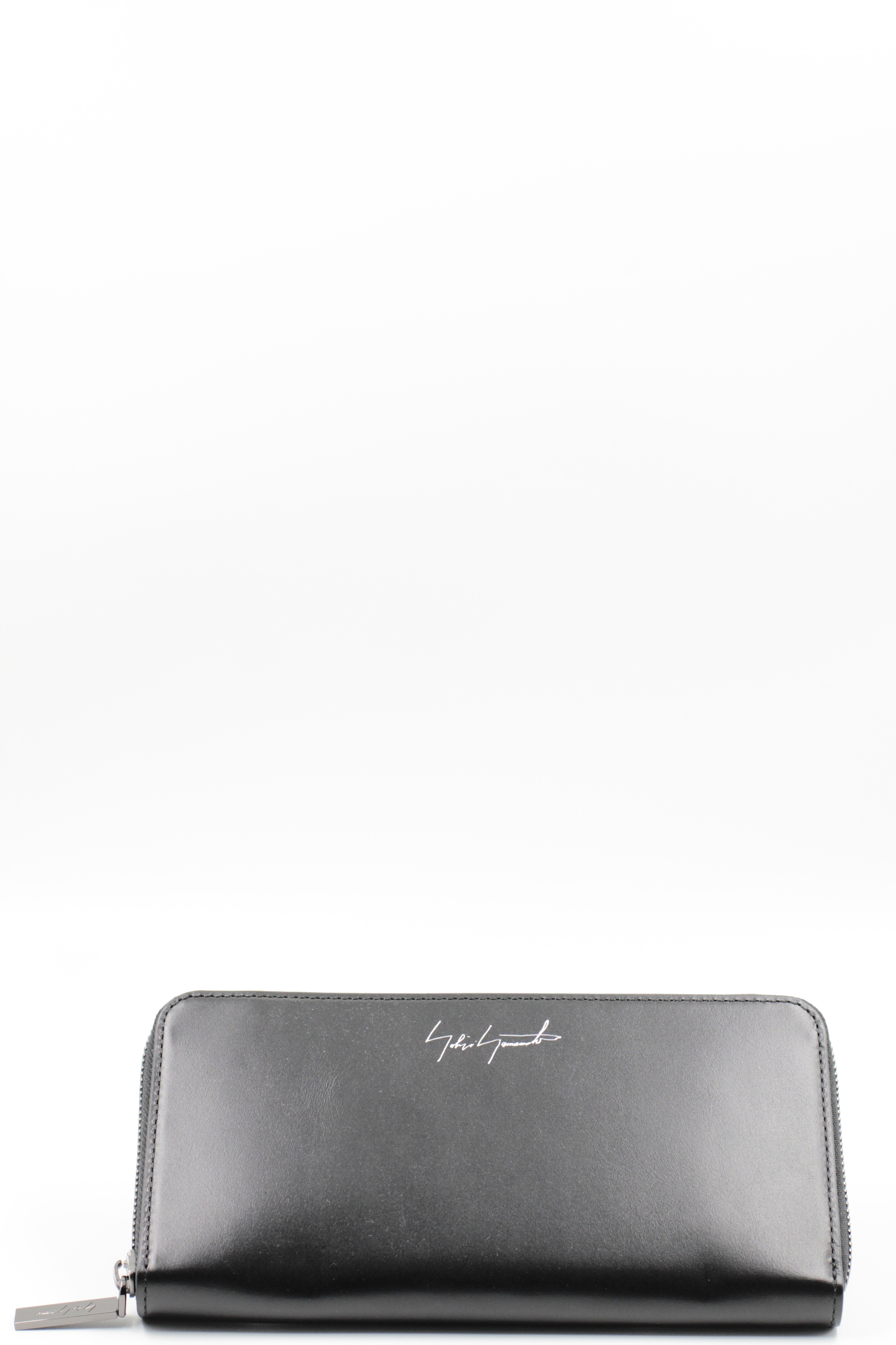 Yohji Yamamoto PORTAFOGLI Round Zipper Wallet