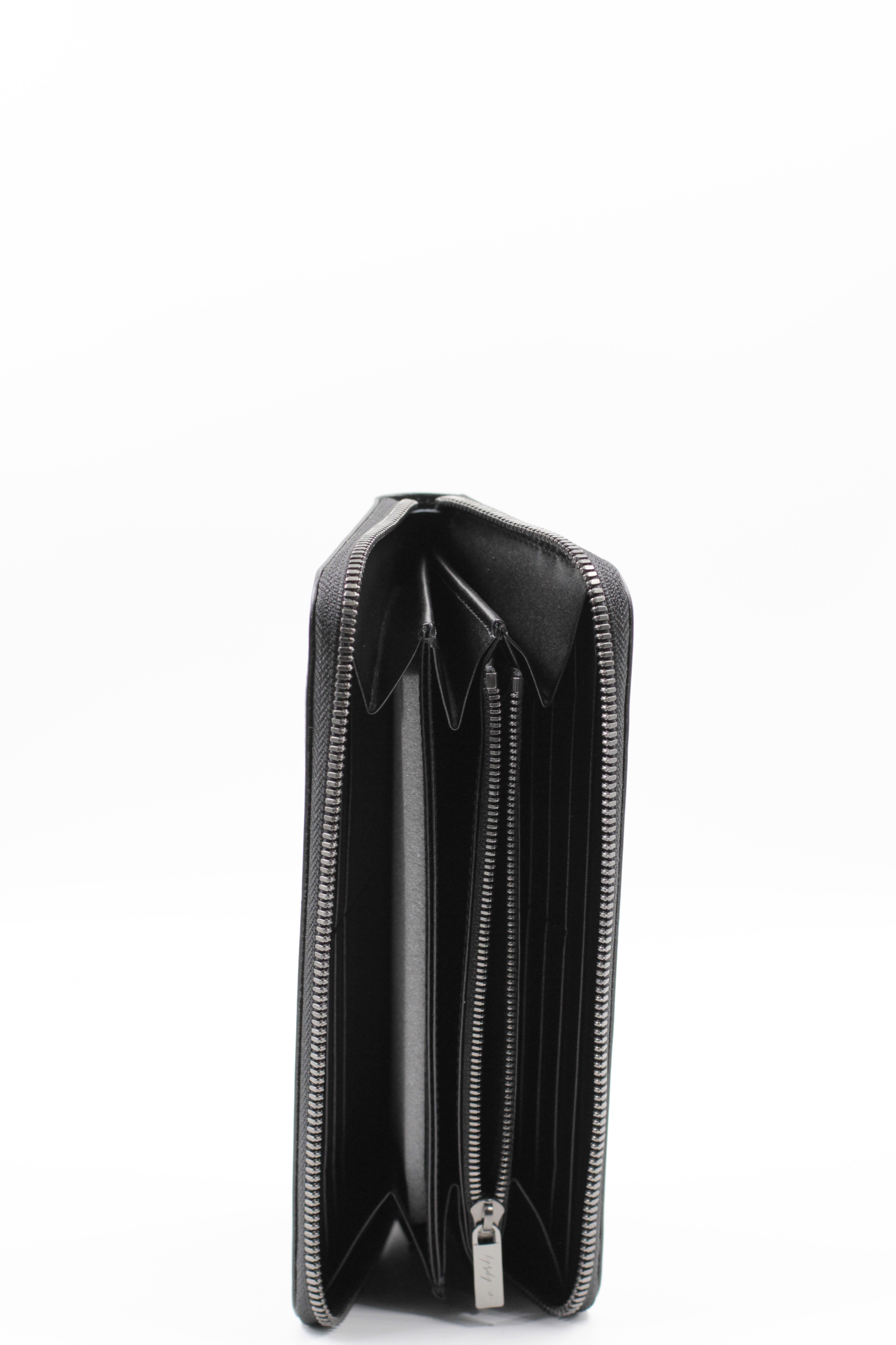 Yohji Yamamoto PORTAFOGLI Round Zipper Wallet
