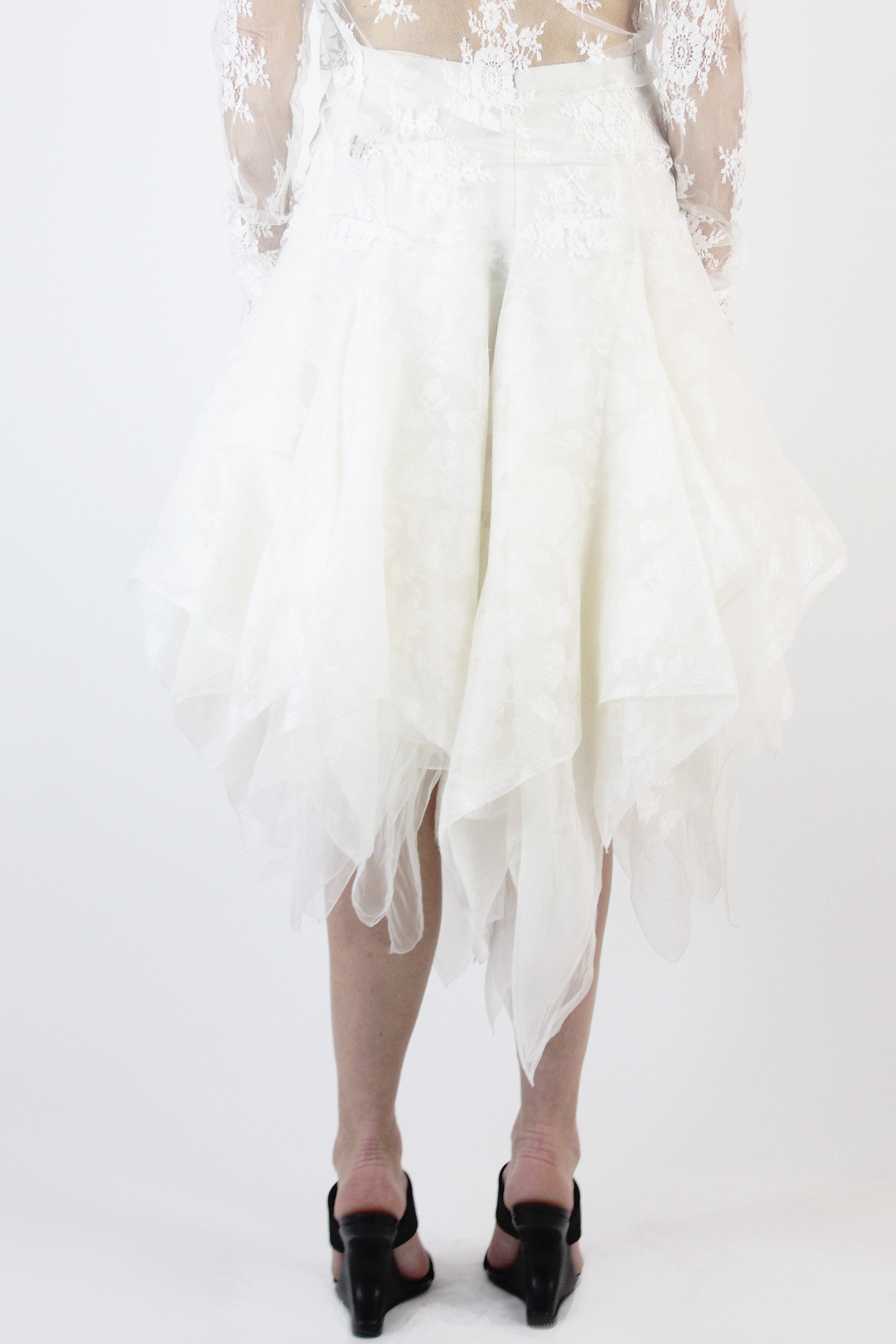 Marc Le Bihan GONNE Jupe Enforme Carrè