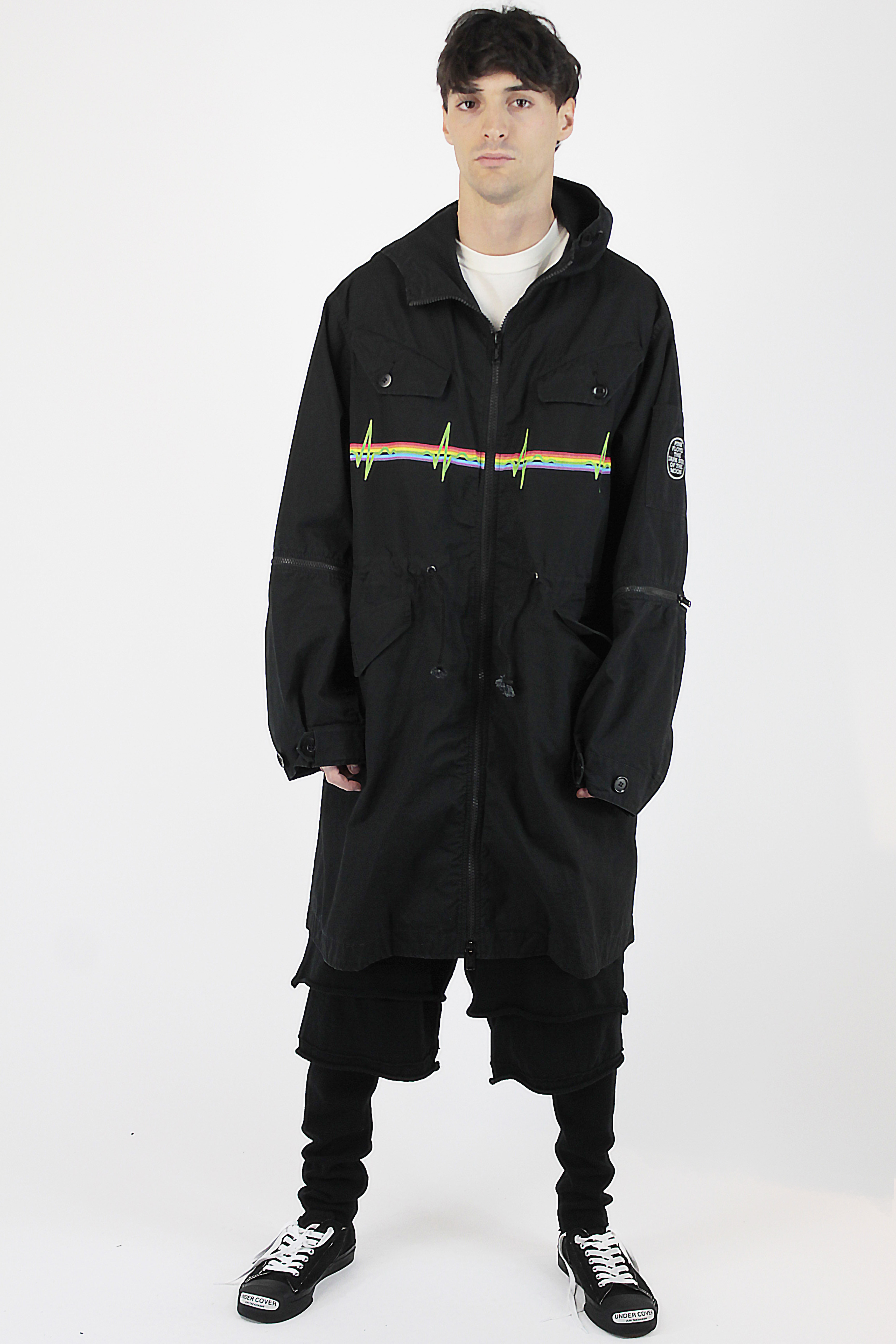 Undercover Jun Takahashi Abrigos Darkside Zip Coat