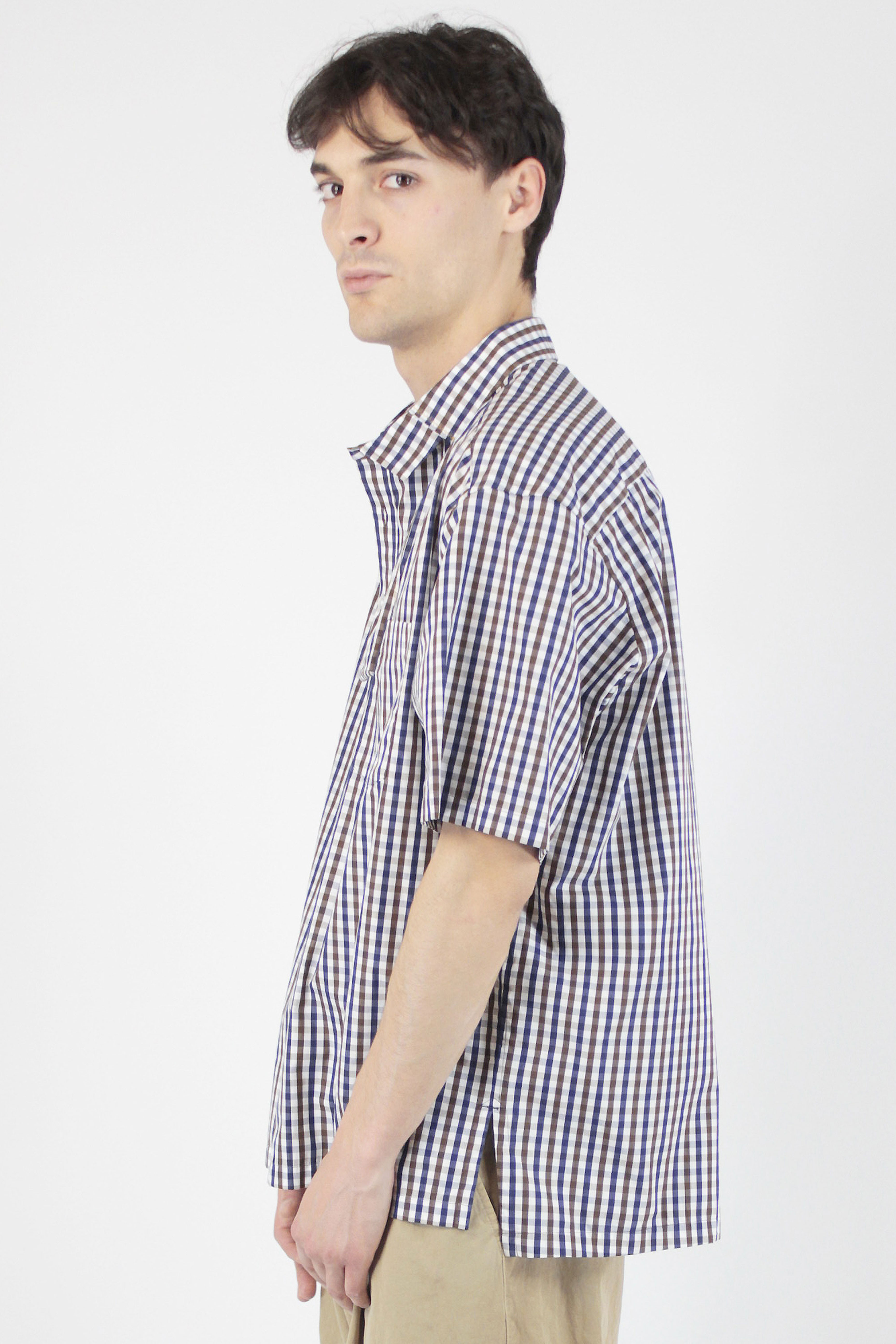 Kolor Chemises Check Short Shirt