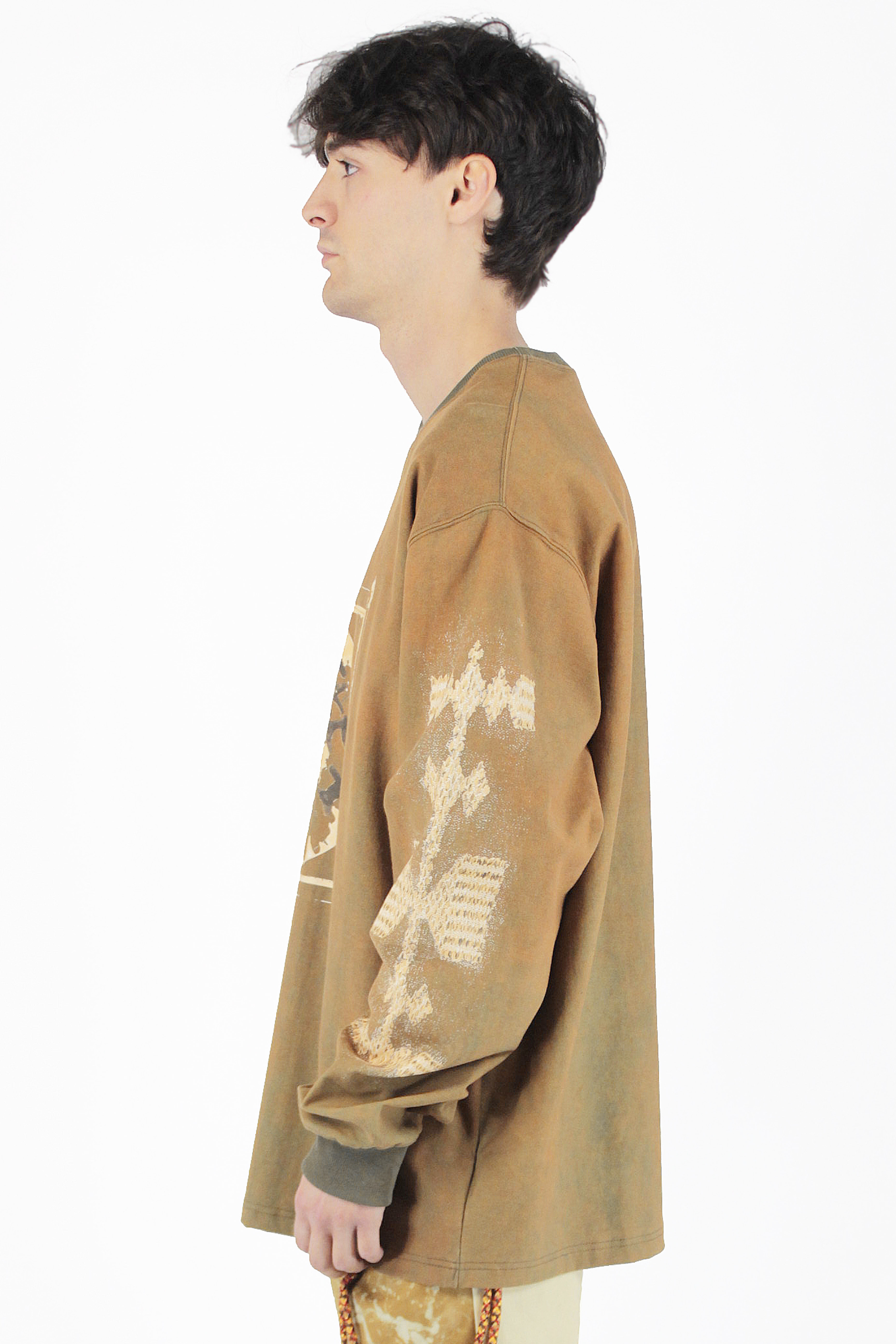 Song for the mute トレーナー Oversized Crew Pullover