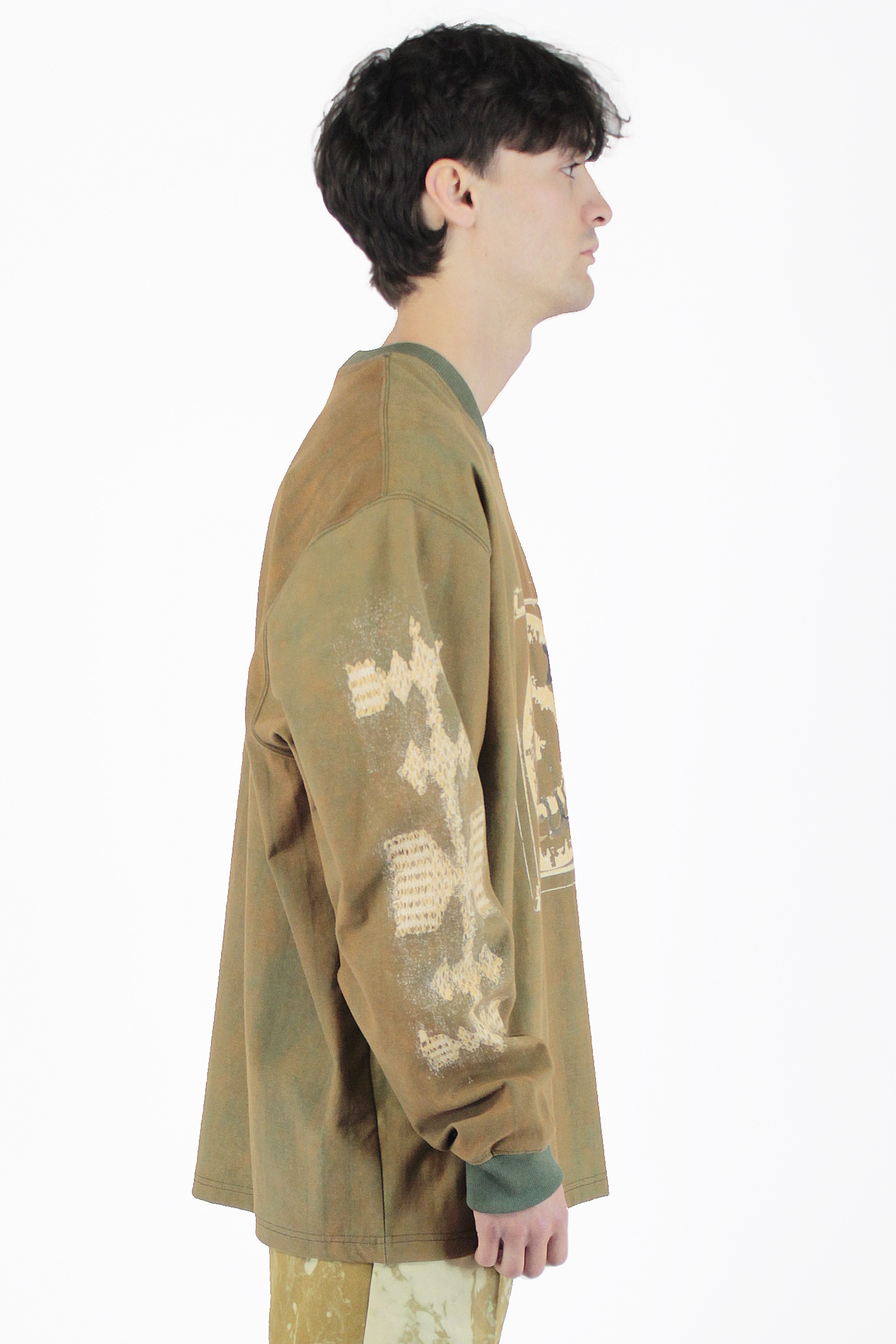 Song for the mute 스웨트 셔츠 Oversized Crew Pullover
