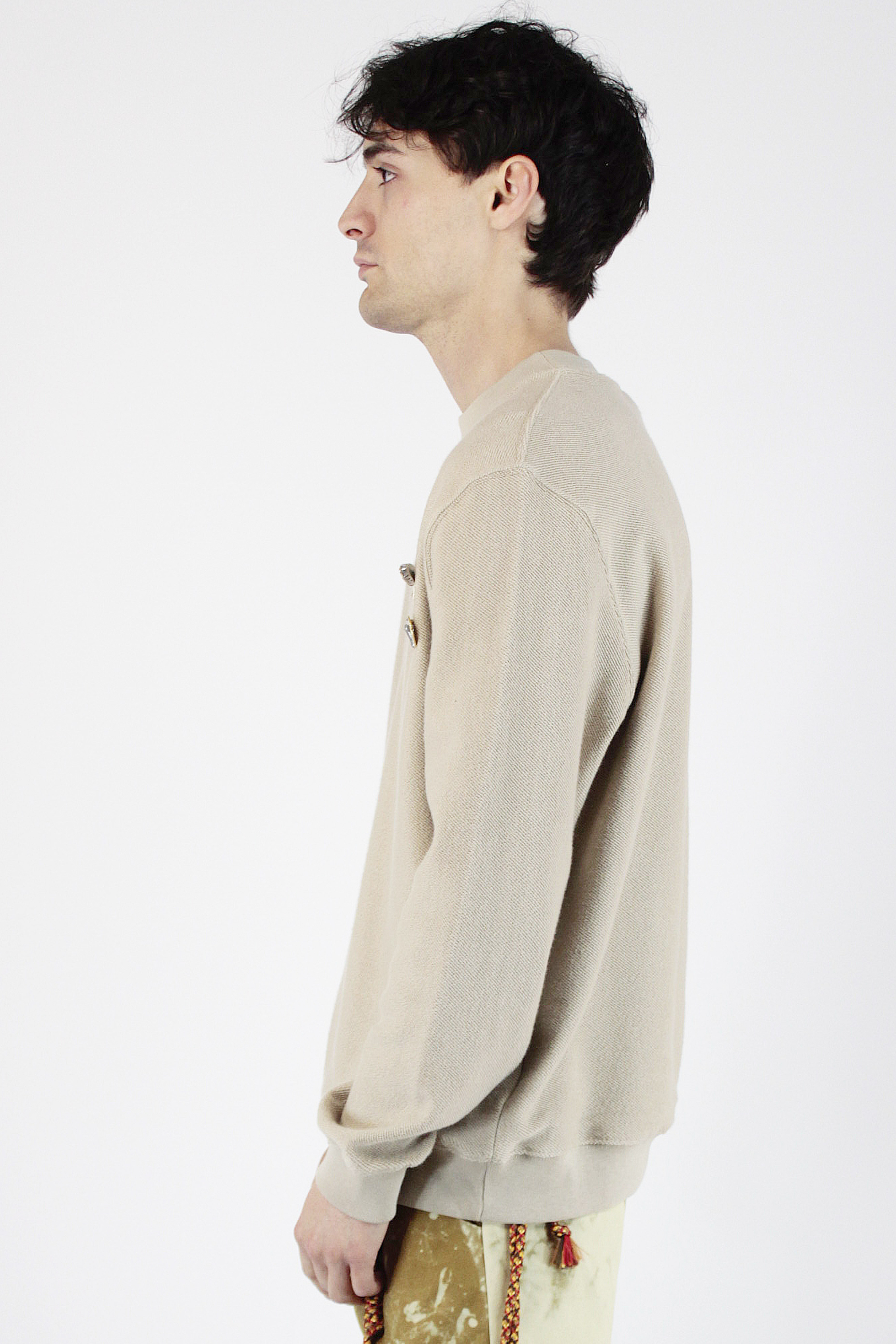 Song for the mute 스웨트 셔츠 Slim Crew Pullover 2