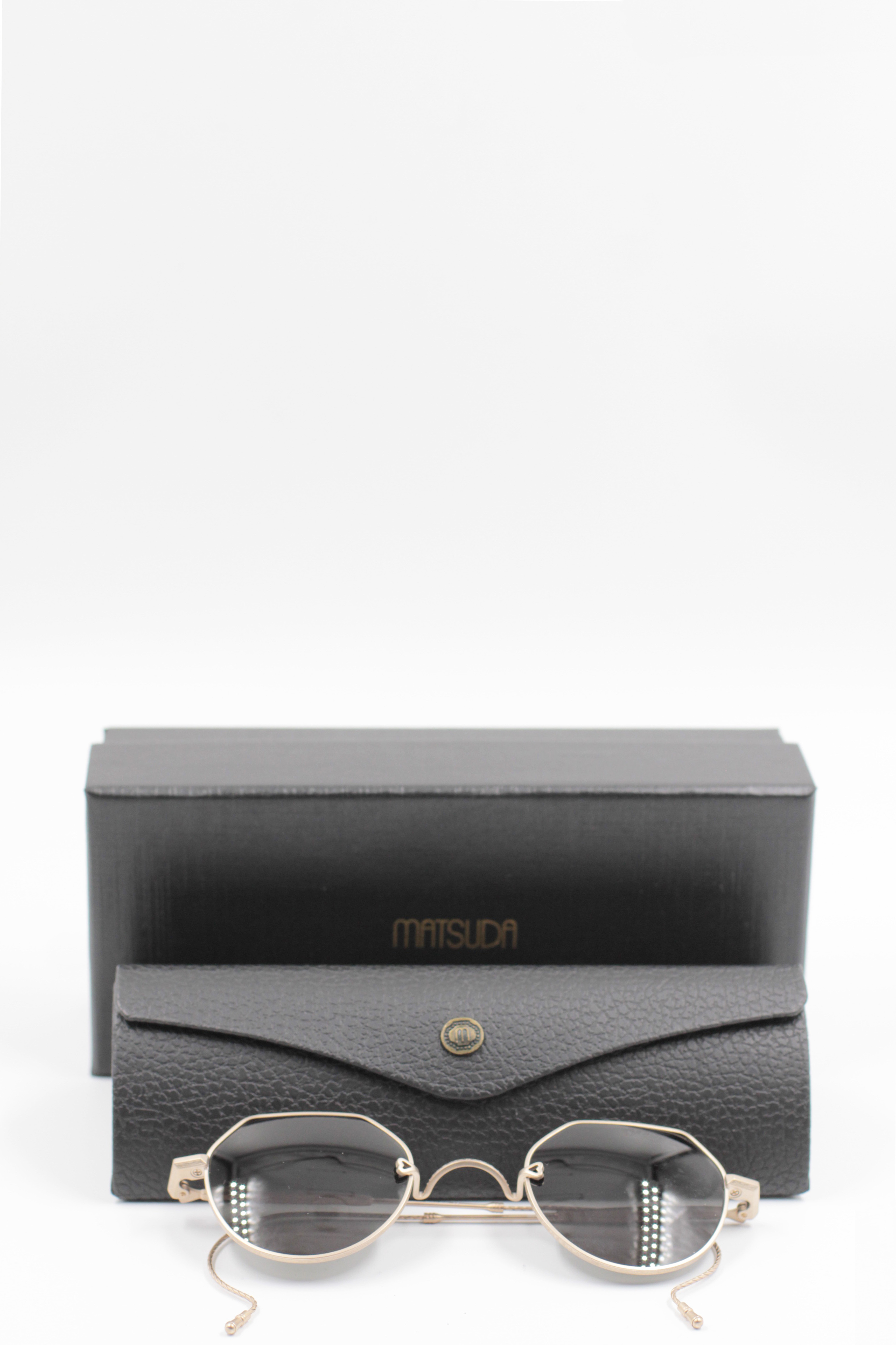 Matsuda Eyewear Occhiali da sole SemiCircular Ag Sunglasses