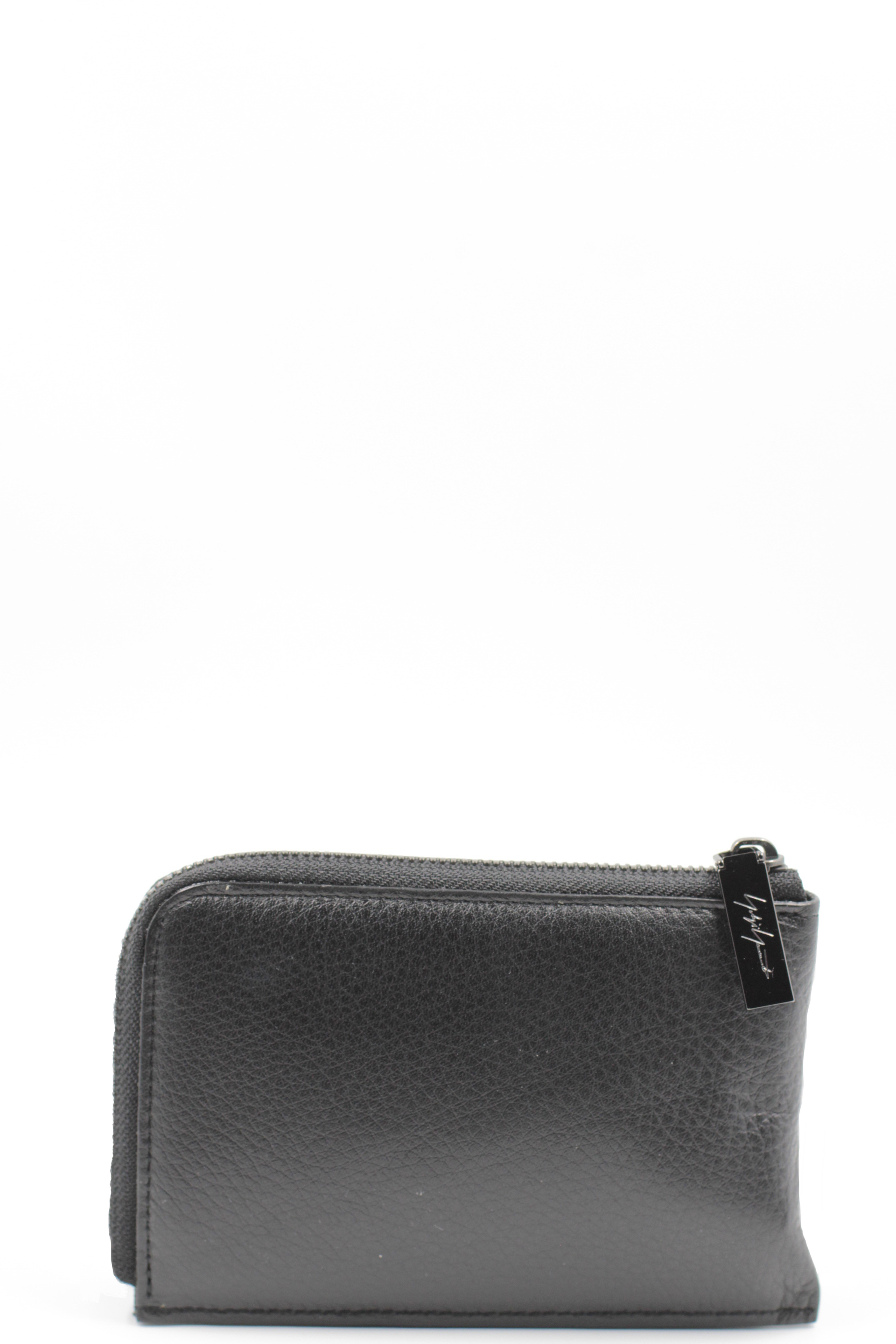Yohji Yamamoto Carteras Short Zip Wallet