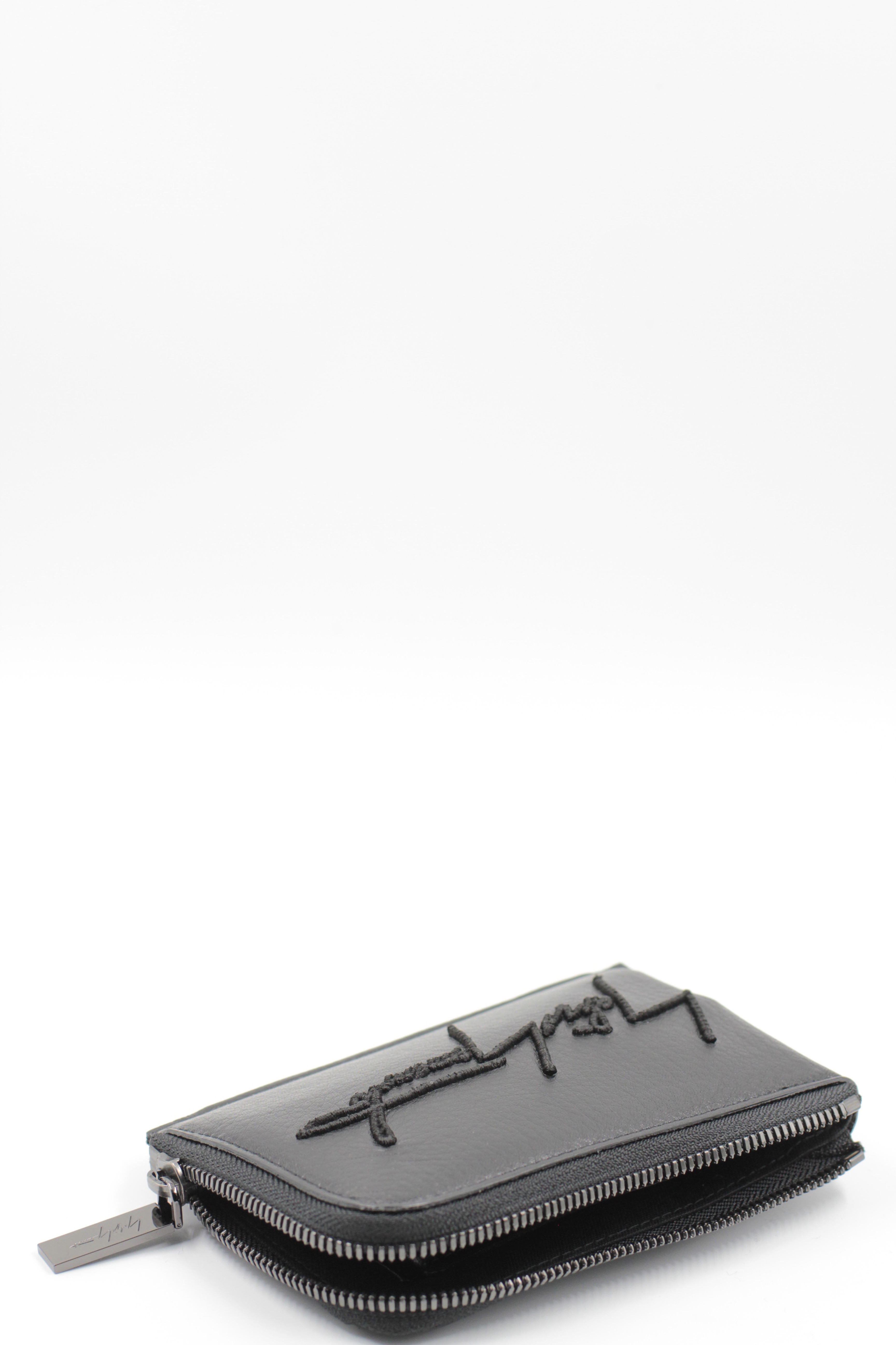 Yohji Yamamoto Carteras Short Zip Wallet