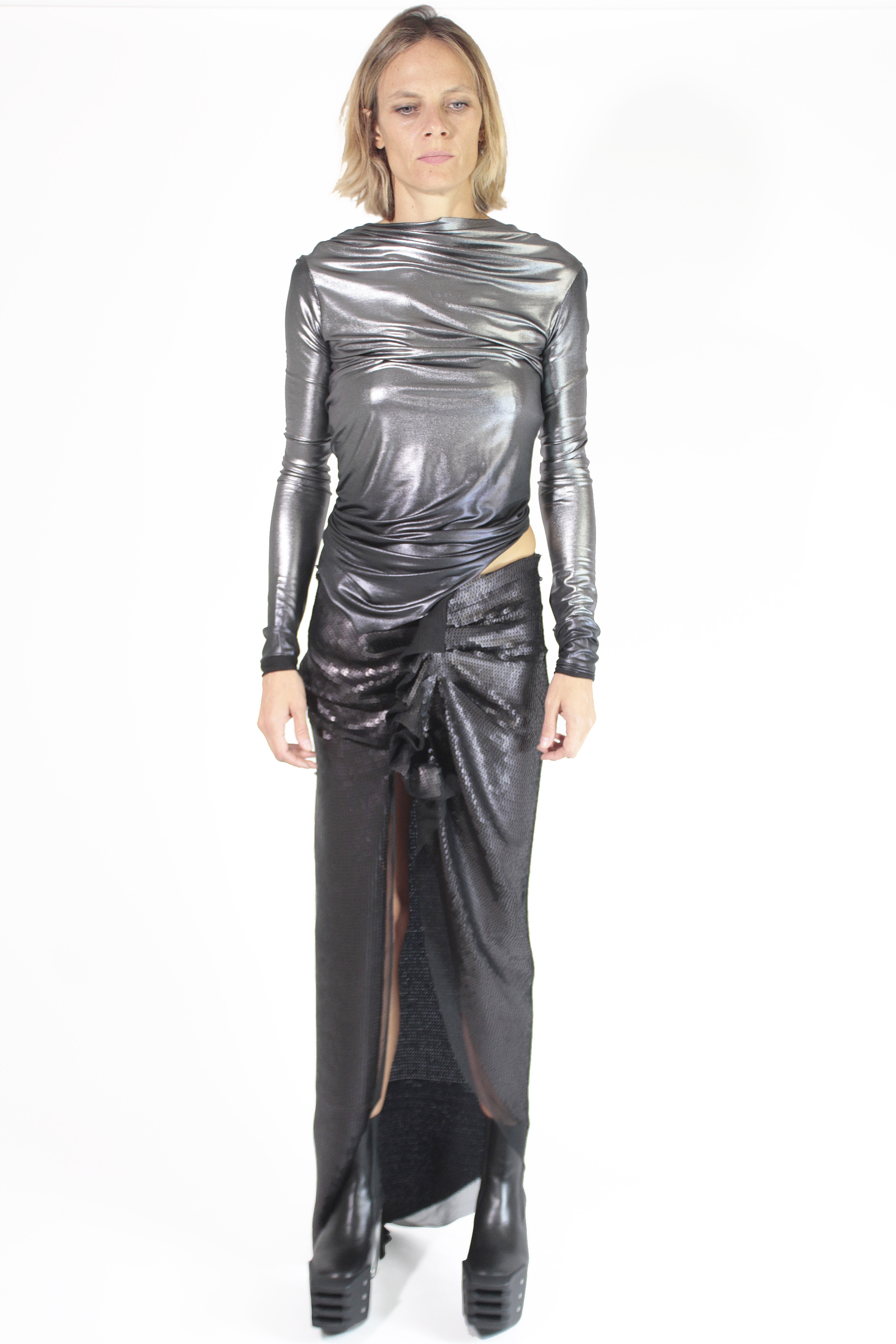 Rick Owens GONNE Edfu Lucent Skirt