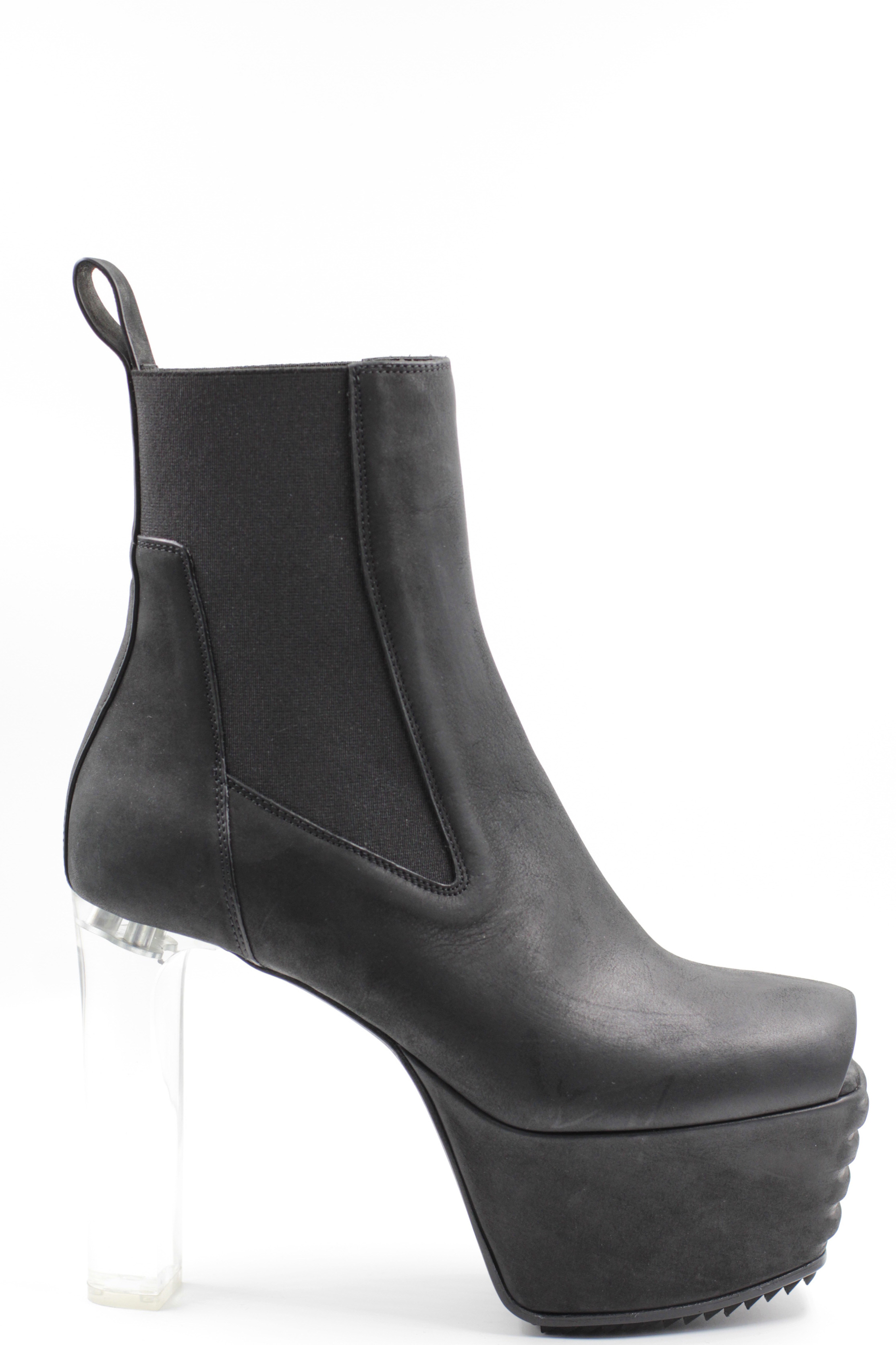Rick Owens 靴子 Mini Beatle Platform Boots