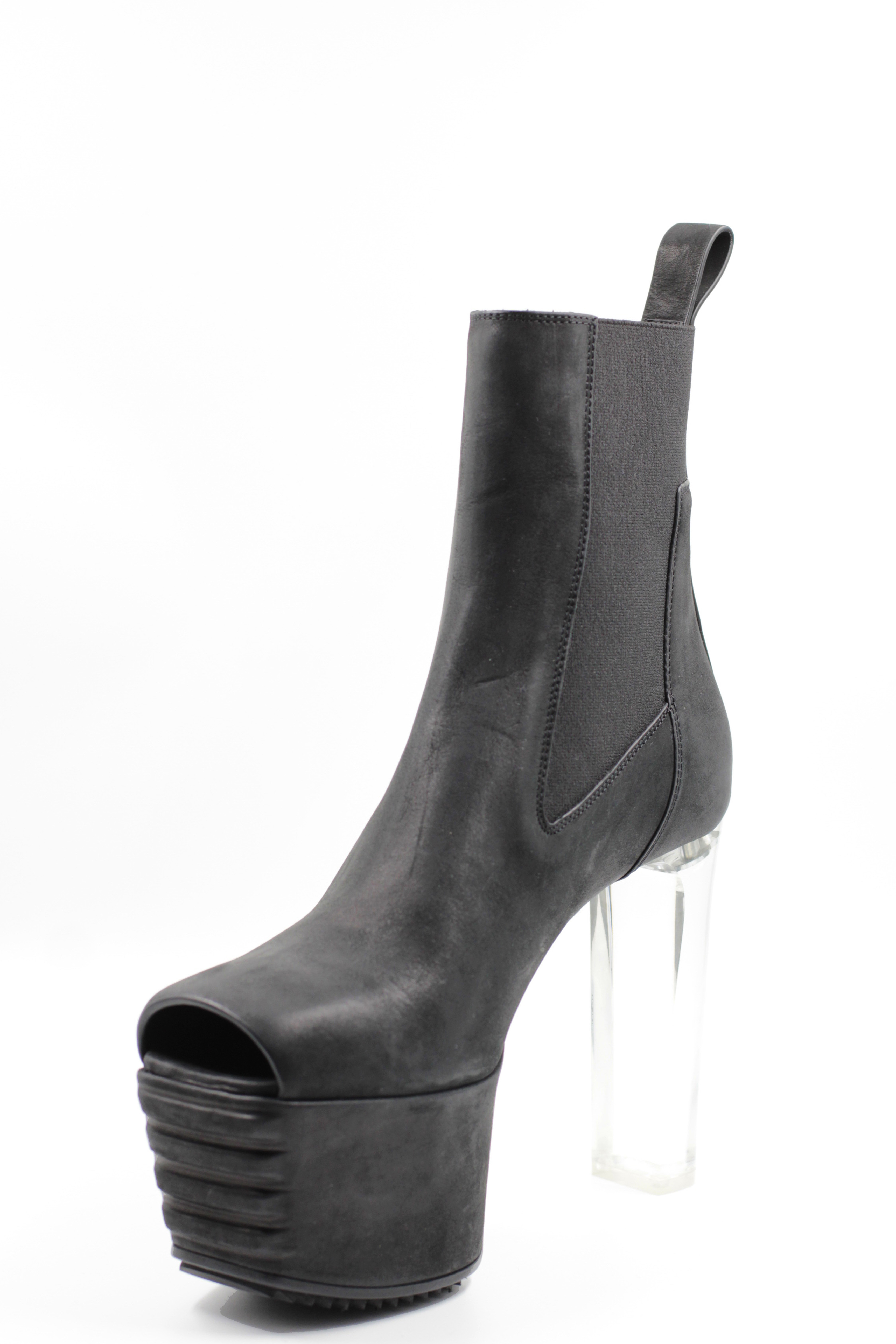 Rick Owens BOTTES Mini Beatle Platform Boots