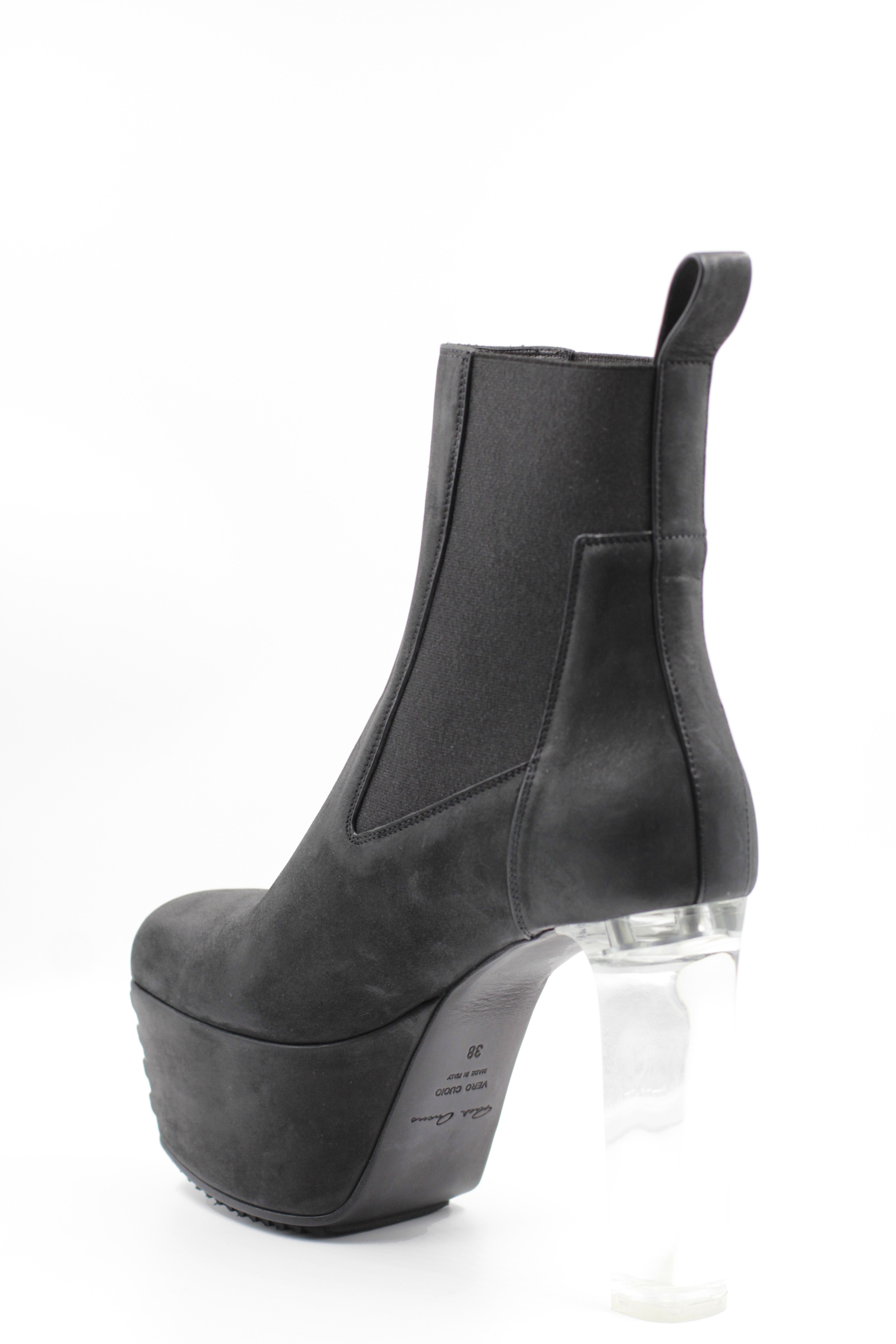 Rick Owens 靴子 Mini Beatle Platform Boots