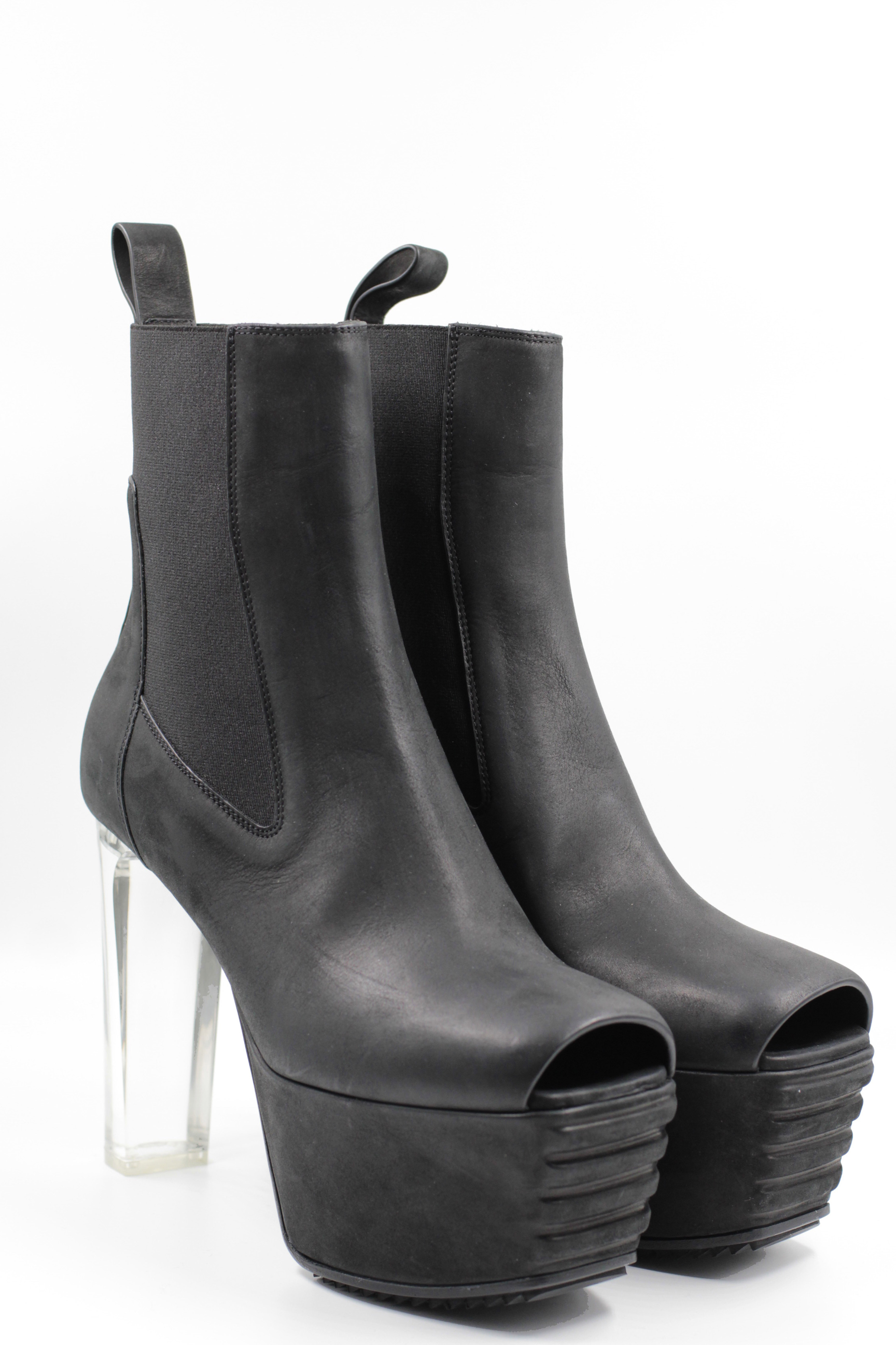 Rick Owens BOTAS Mini Beatle Platform Boots