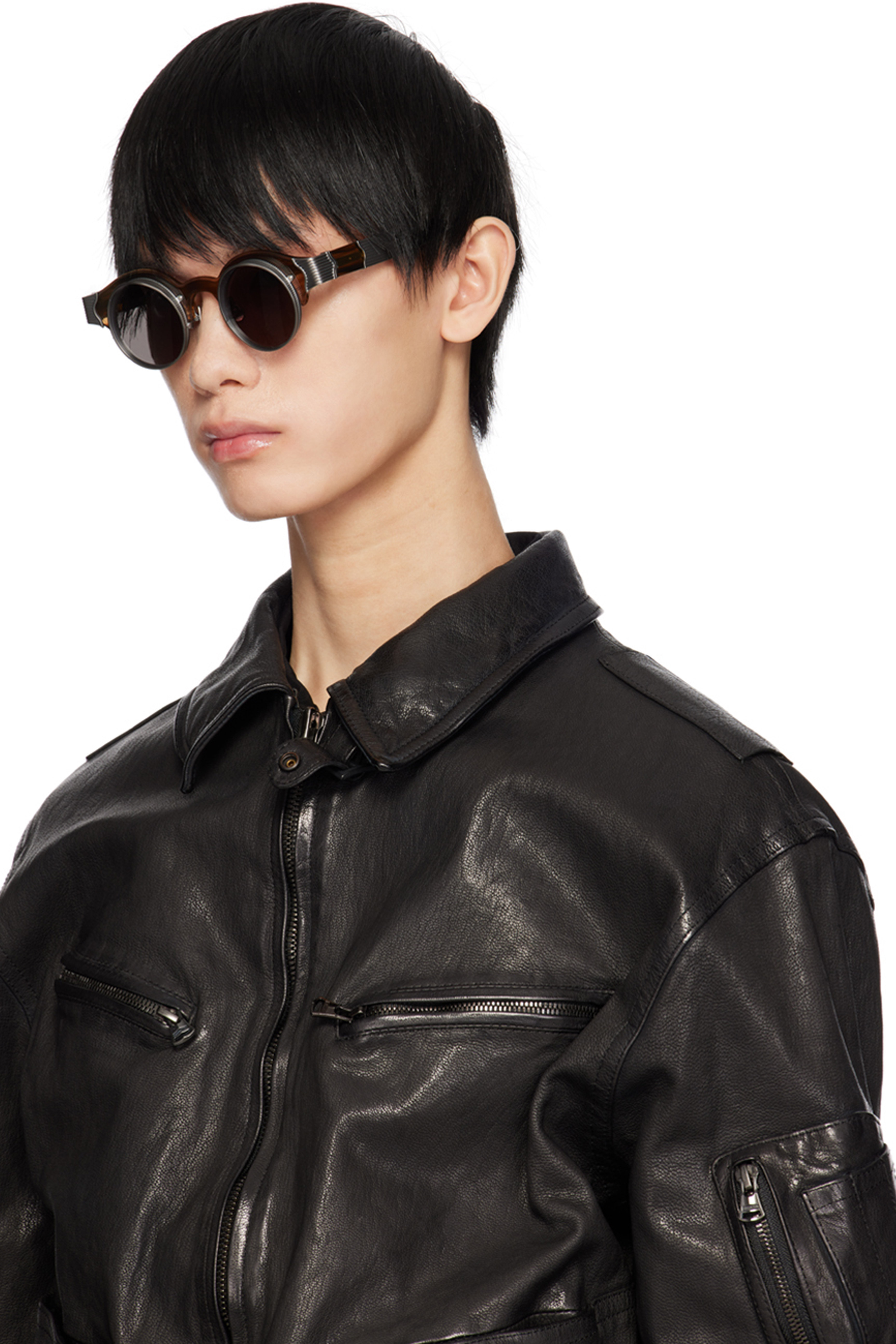 Matsuda Eyewear Sunglasses Double Antique B Sunglasses