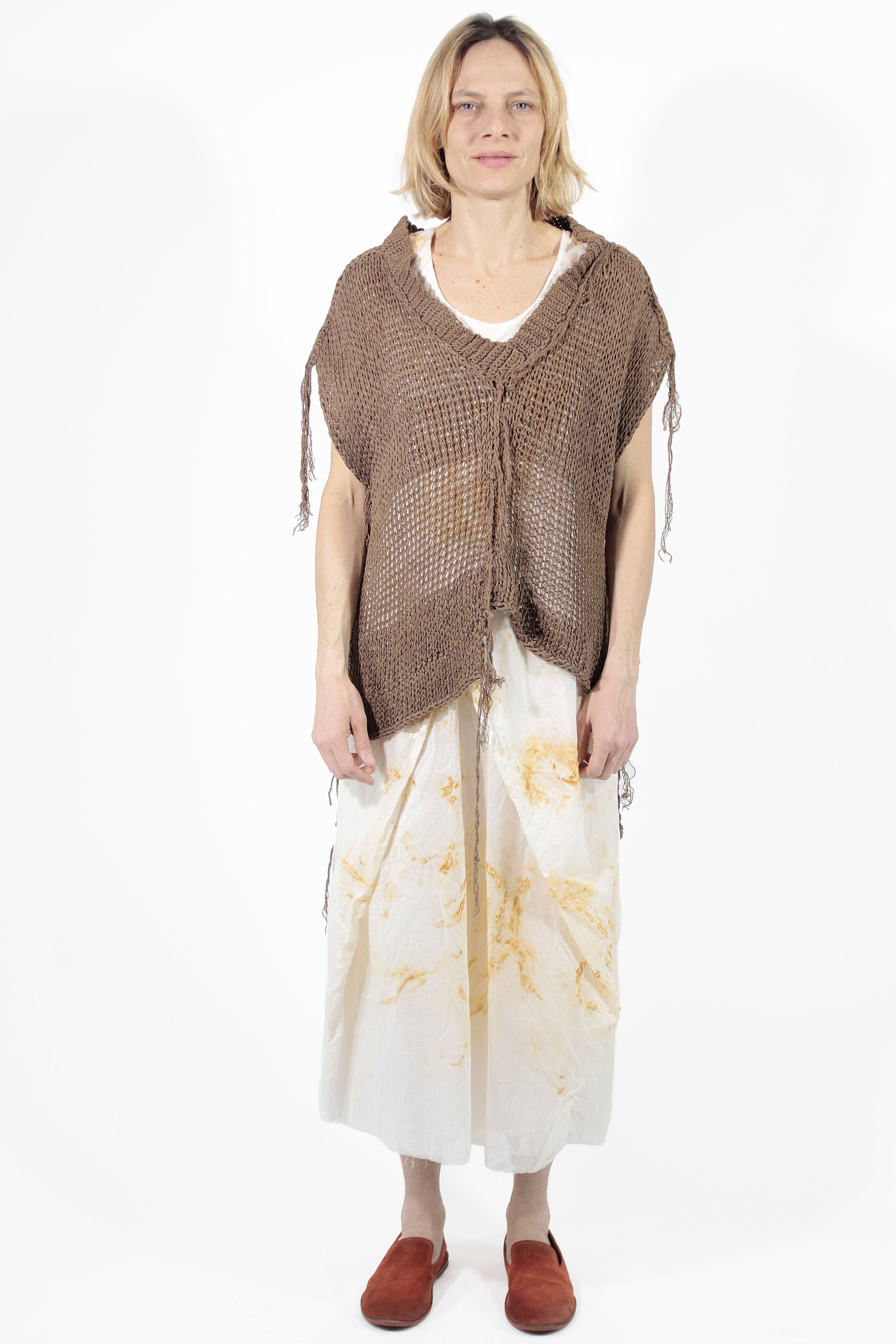 UN-NAMABLE PULLOVER Mafe Tobacco Knitwear