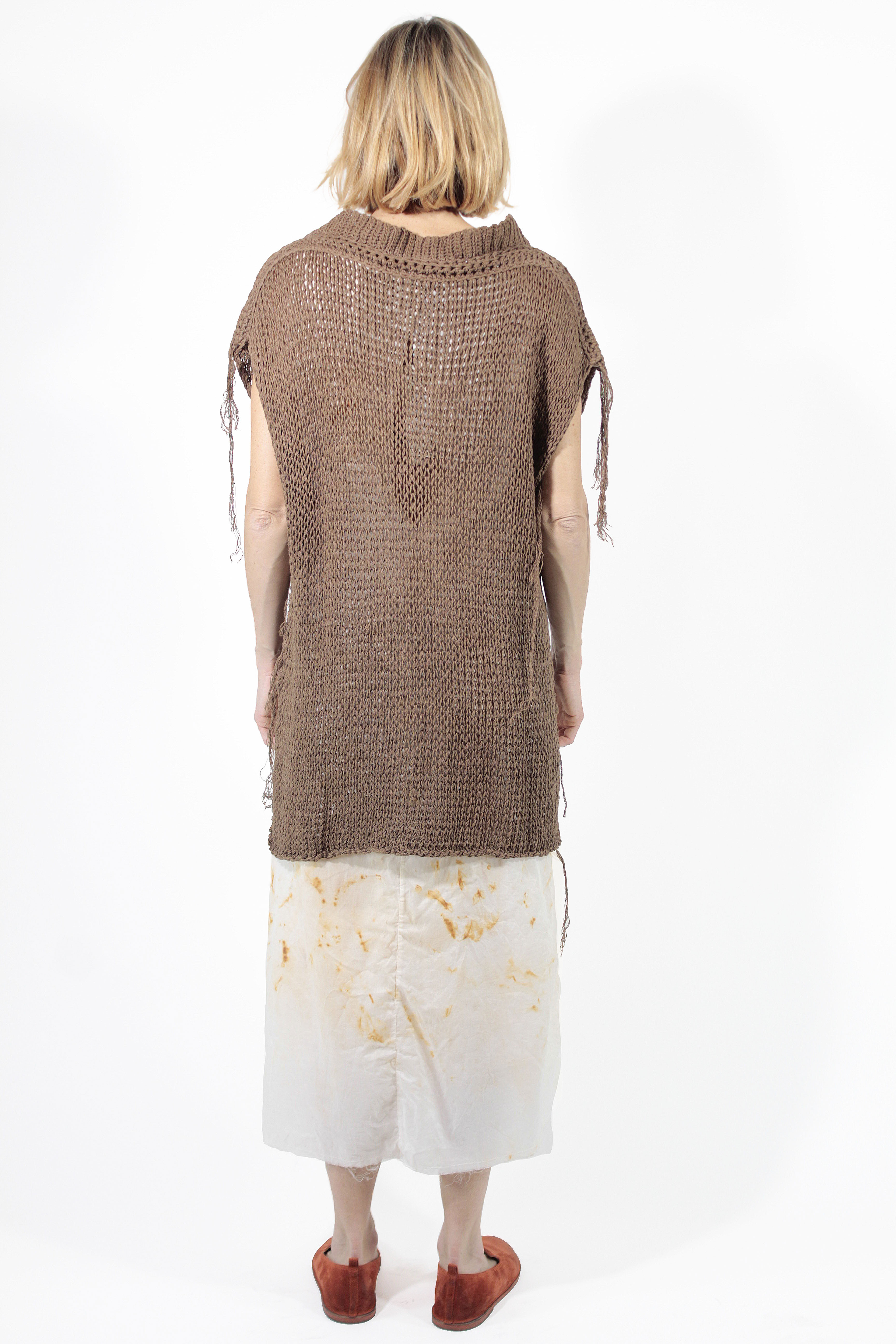 UN-NAMABLE PULLOVER Mafe Tobacco Knitwear
