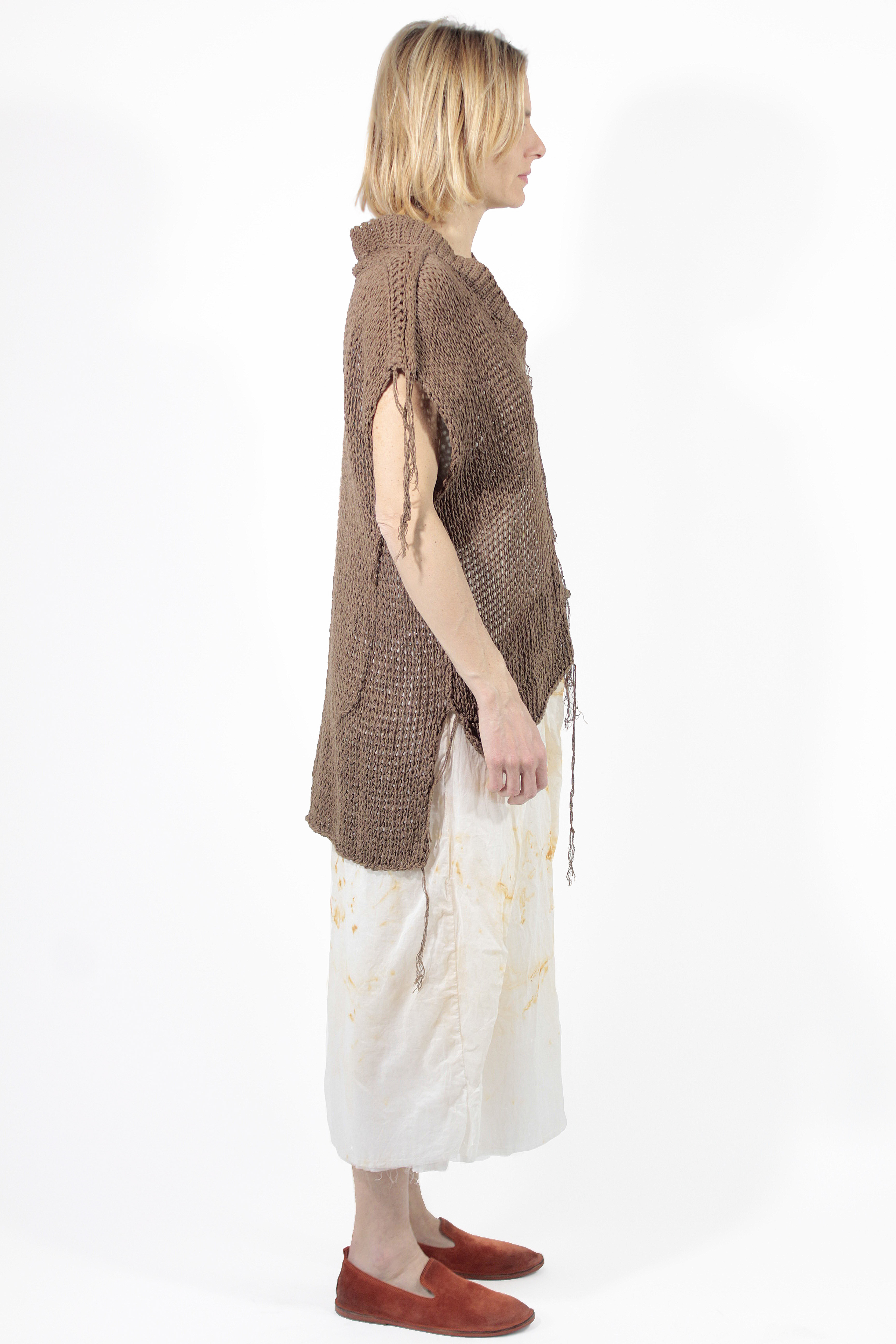 UN-NAMABLE PULLOVER Mafe Tobacco Knitwear