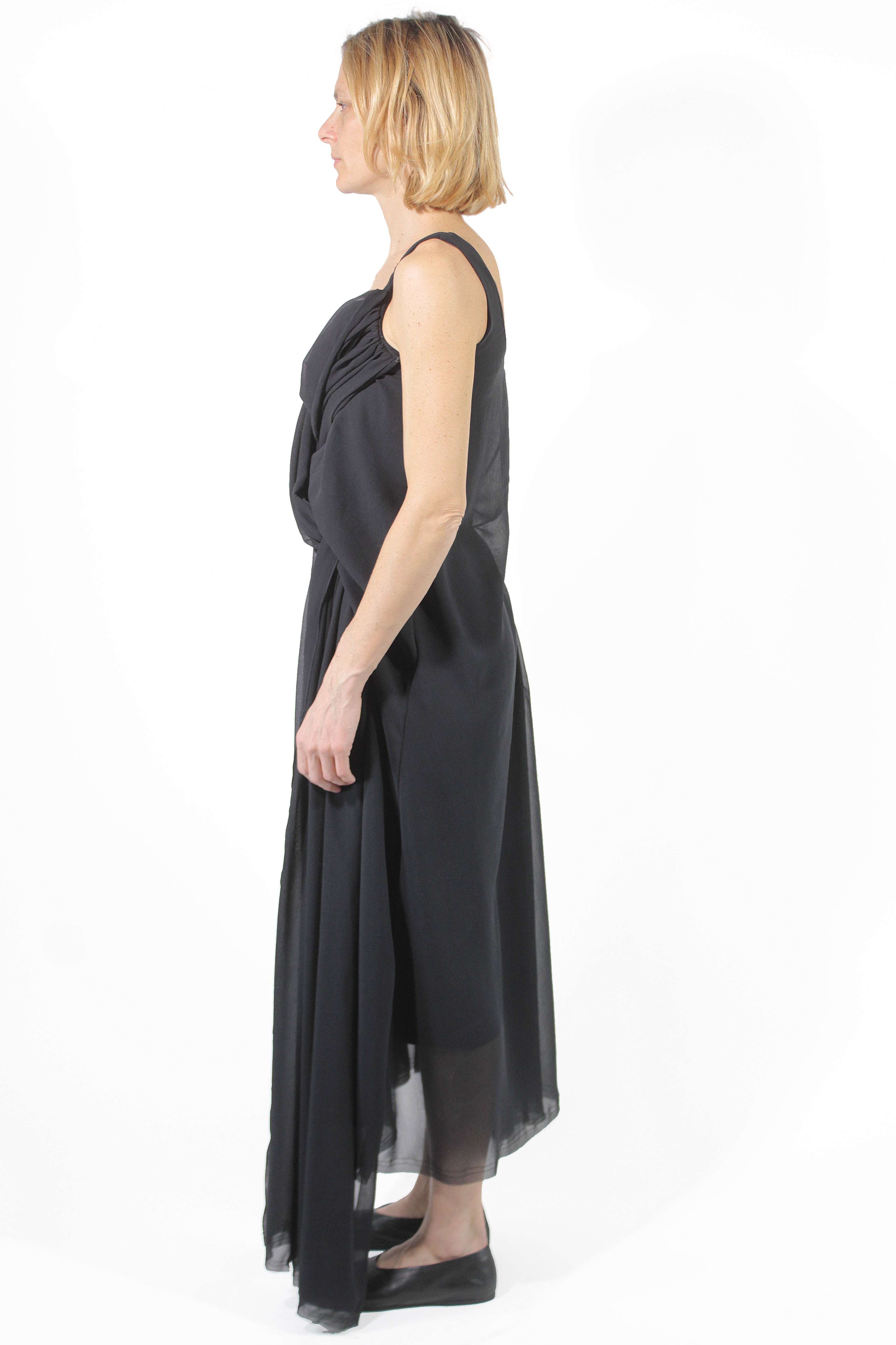 UN-NAMABLE ROBE Crosse Long Dress 2
