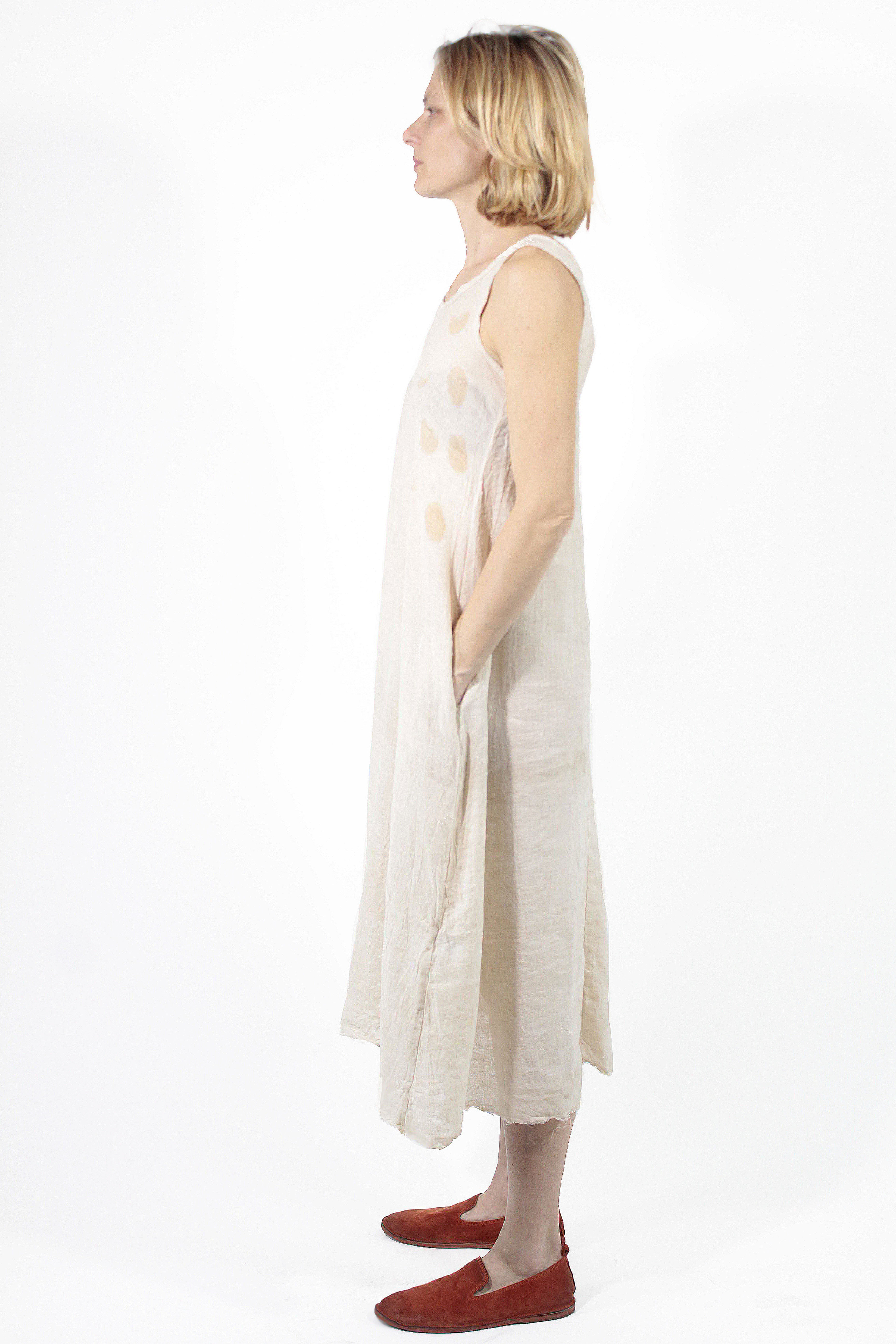 UN-NAMABLE 옷 Cap Long Dress