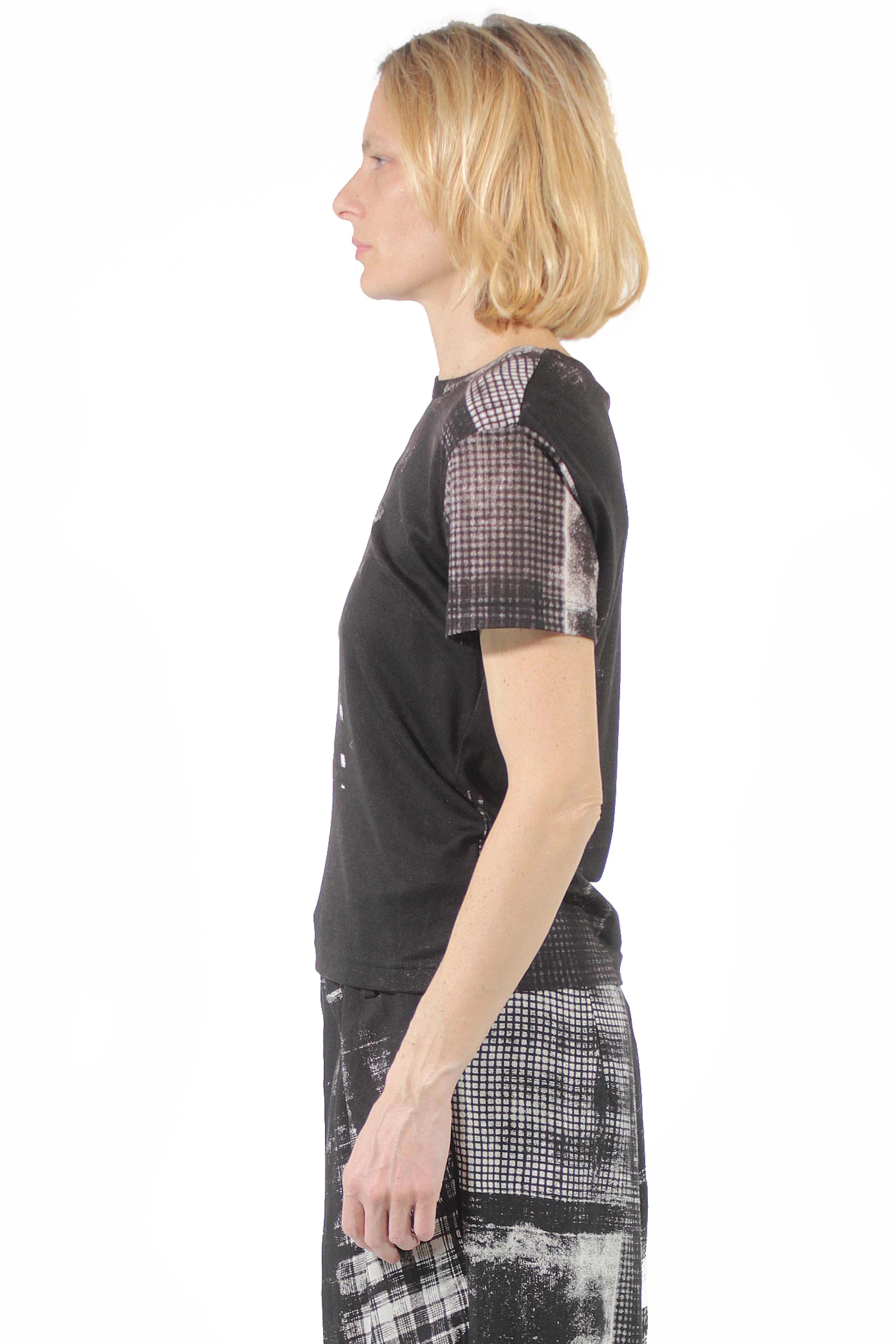 Yohji Yamamoto Tシャツ R Neck Print T-Shirt