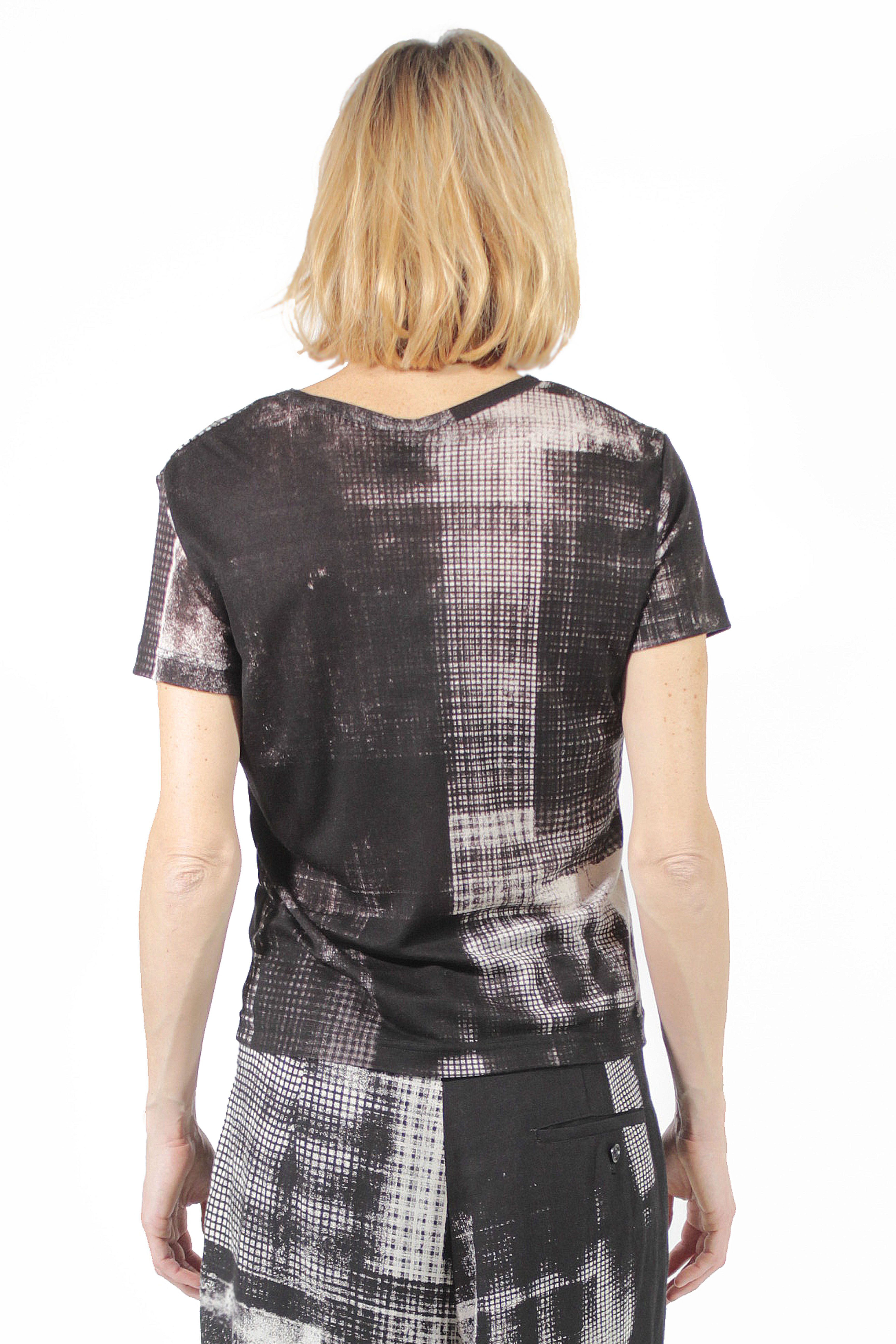 Yohji Yamamoto Tシャツ R Neck Print T-Shirt