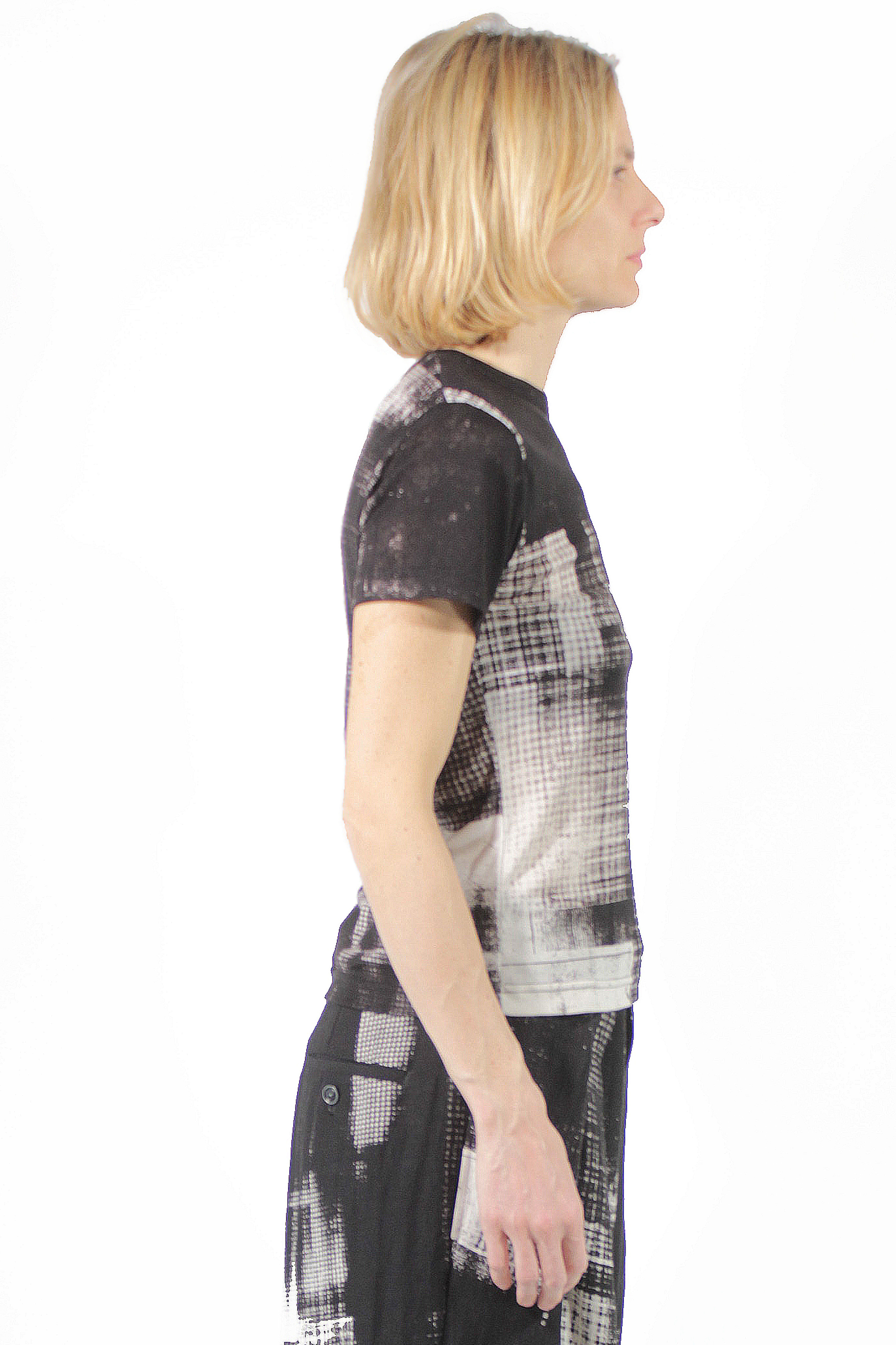 Yohji Yamamoto T恤 R Neck Print T-Shirt