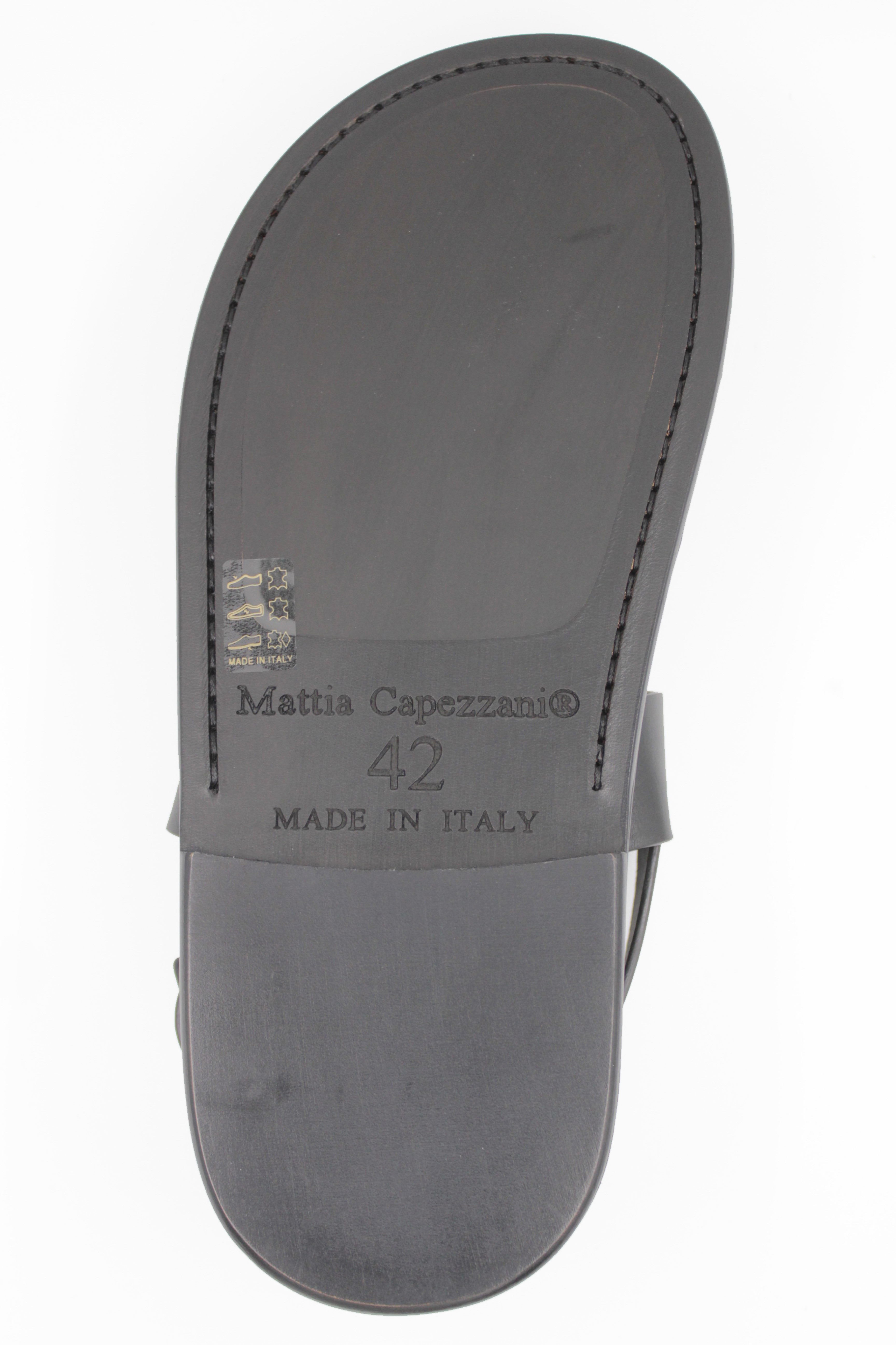 Mattia Capezzani 샌들 Nappa Dark Sandals