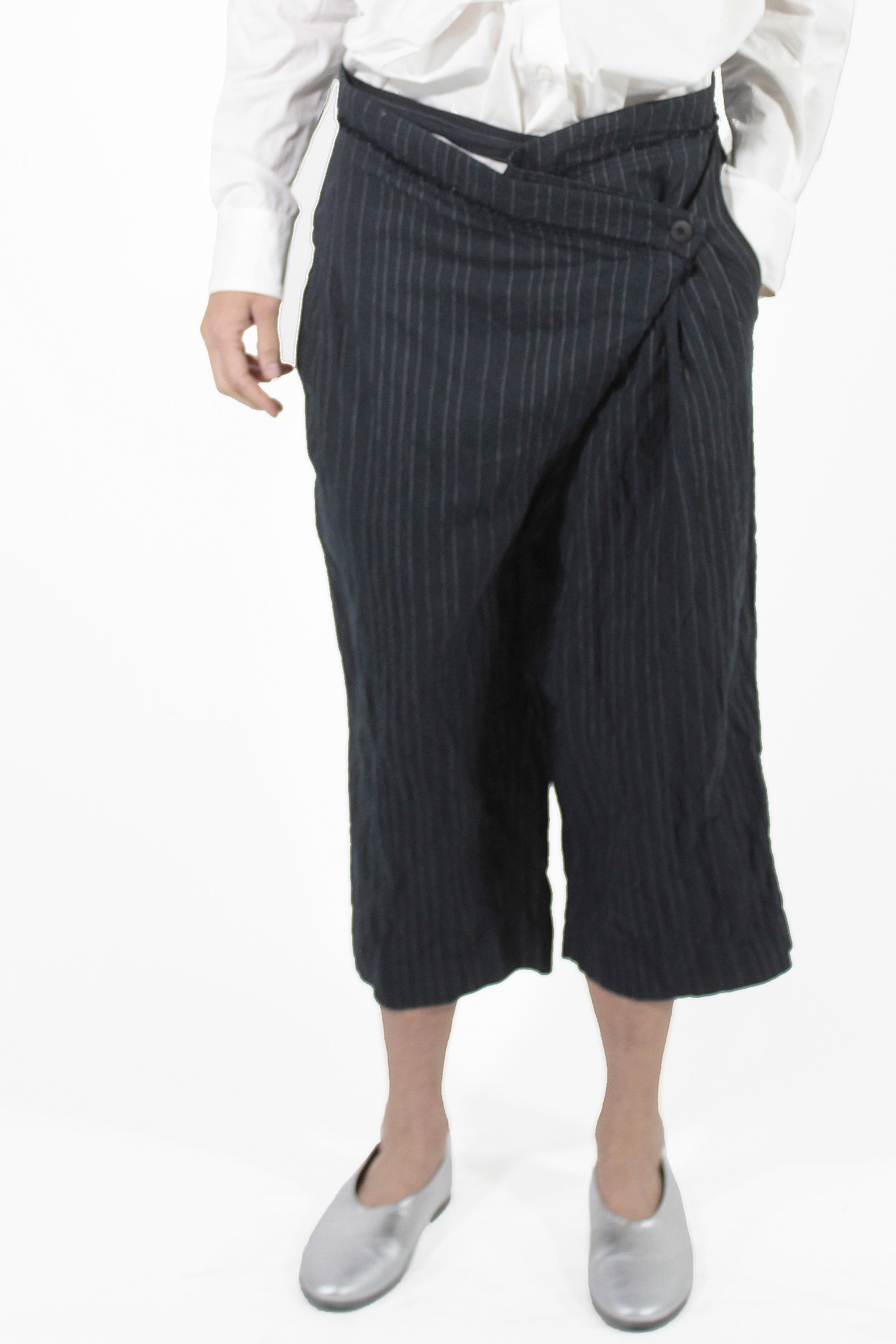 Marc Le Bihan PANTALONS Pantalon Court Rayé
