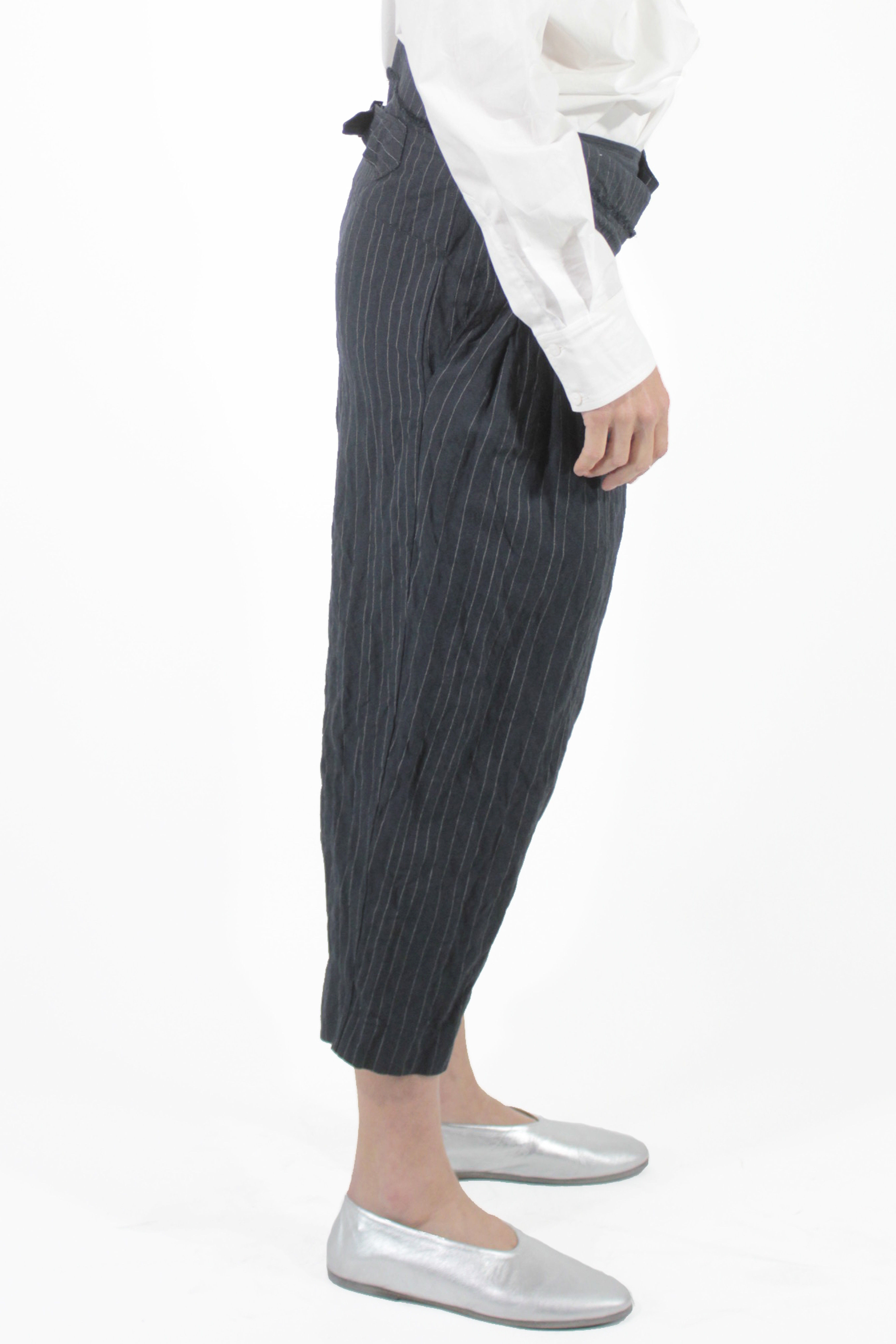 Marc Le Bihan PANTALONS Pantalon Court Rayé