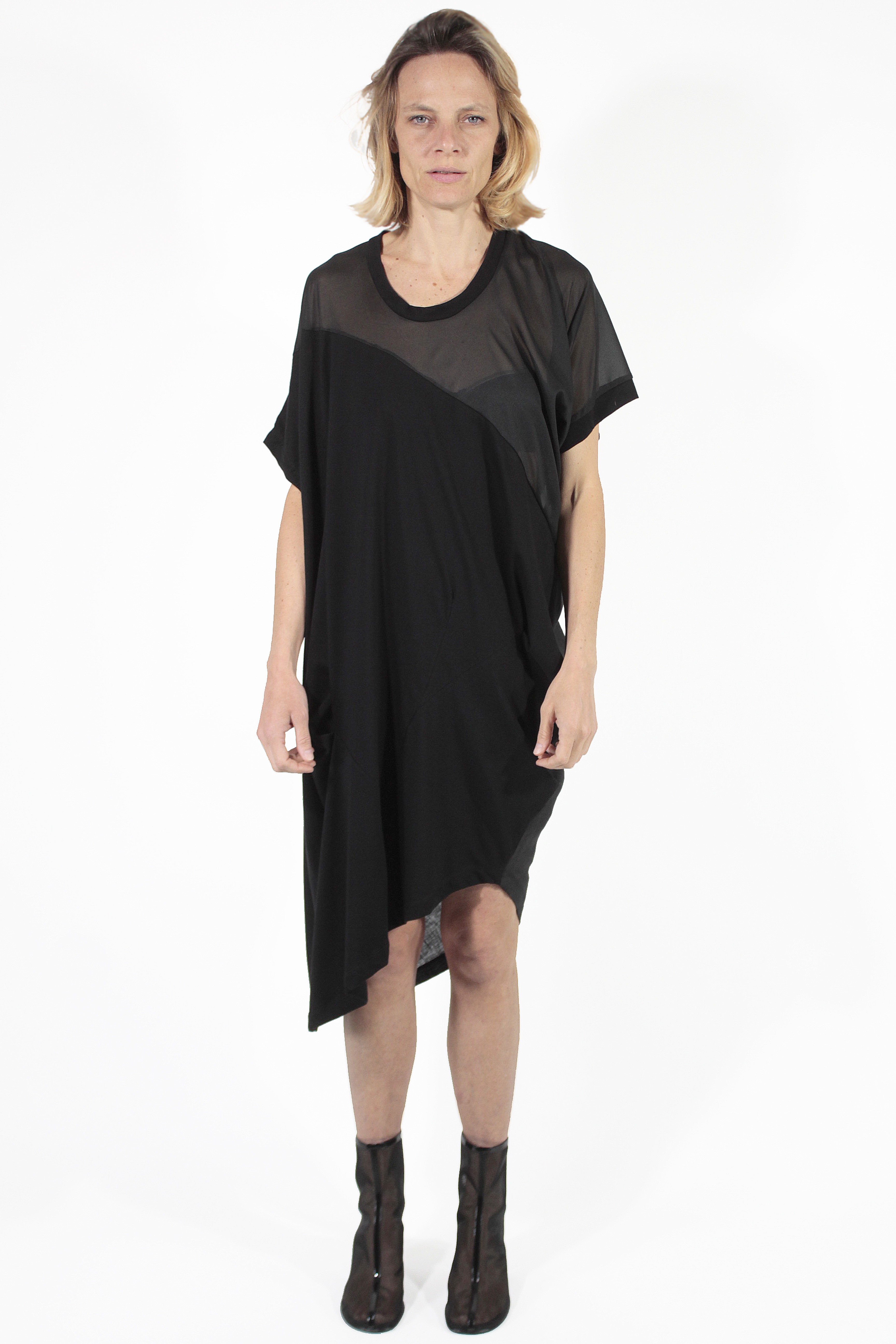 Giovanni Cavagna KLEID Asymmetric Long Tunic
