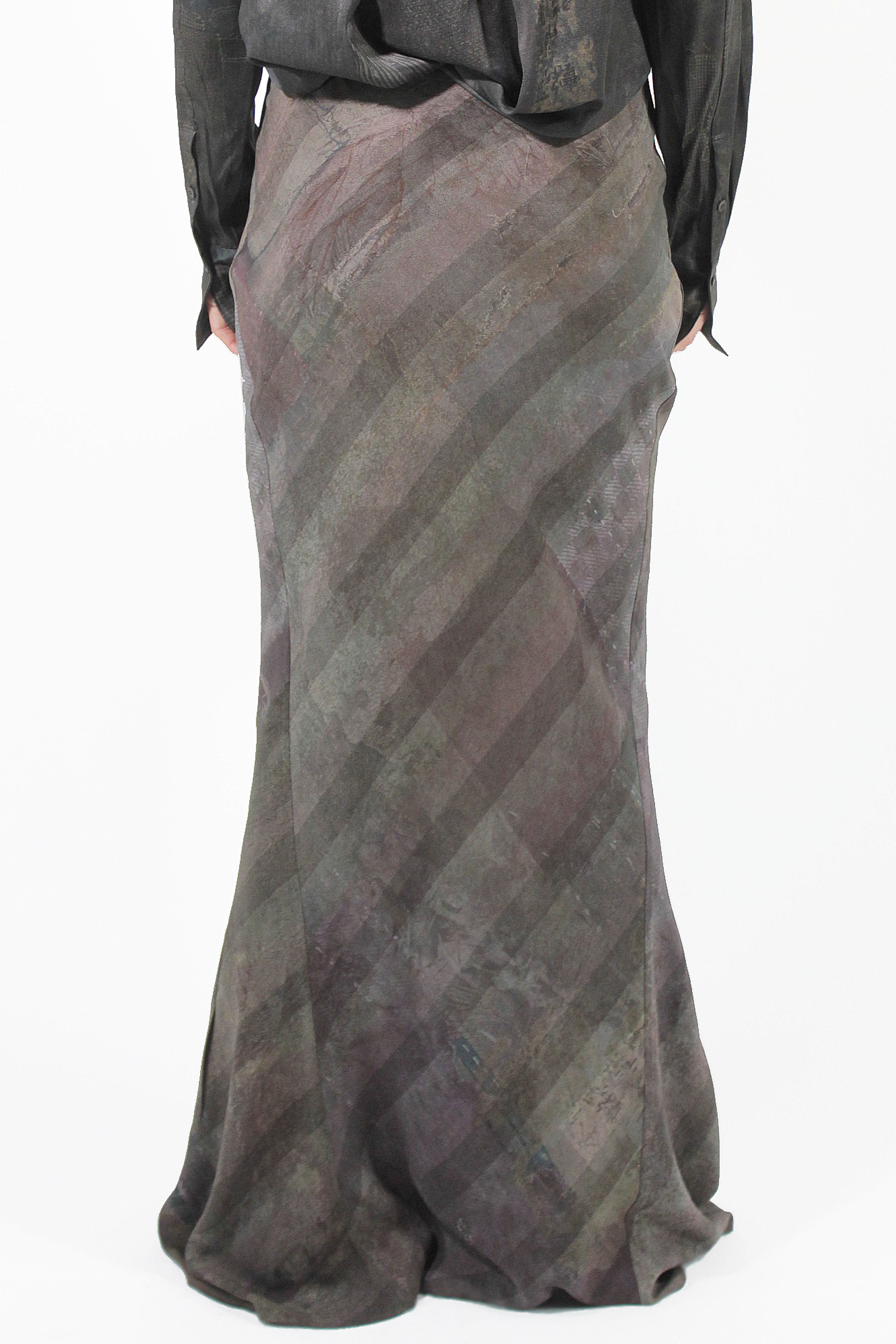 Ziggy Chen GONNE Bias Cut Skirt