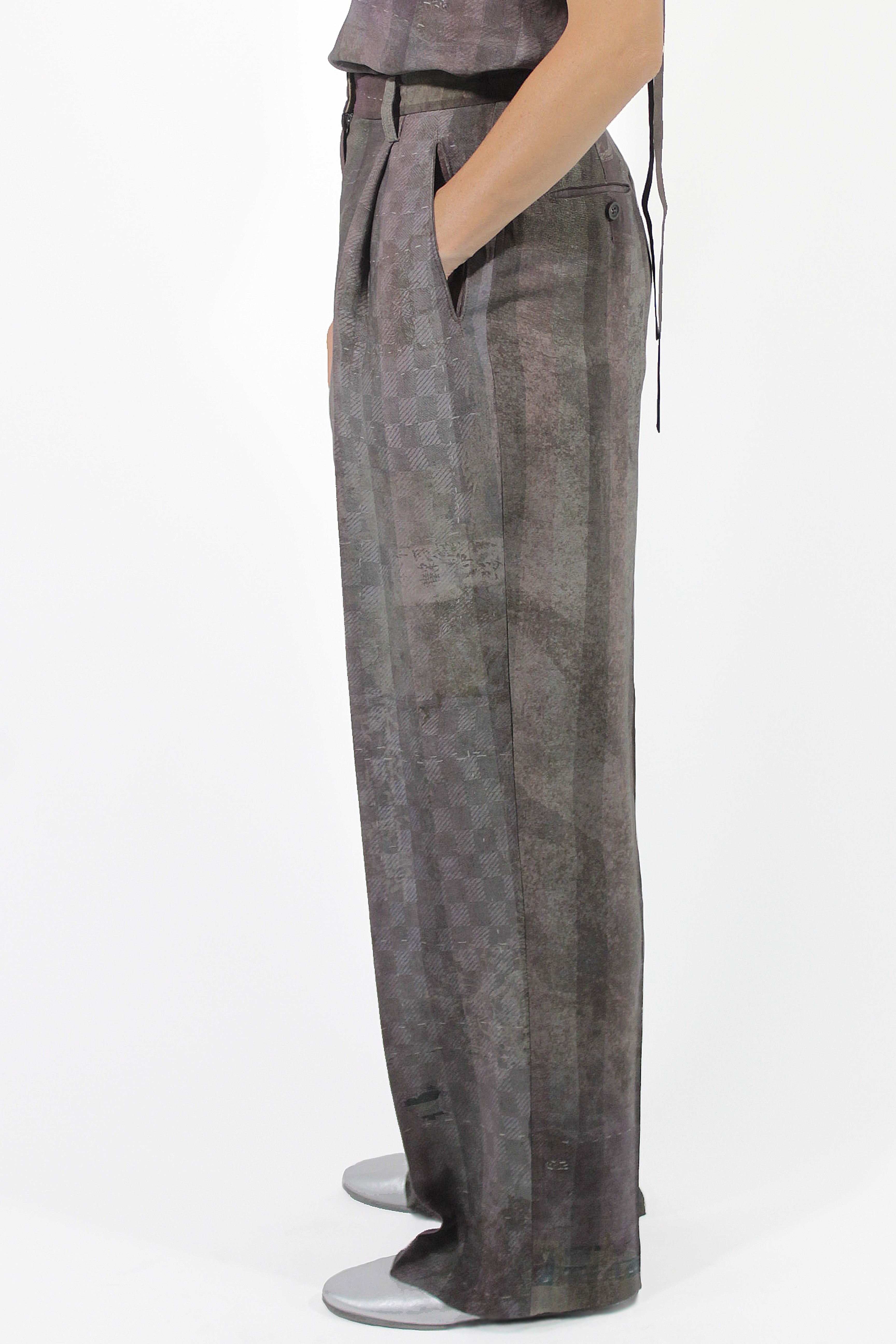 Ziggy Chen PANTALONI Extra Long Straight Pants