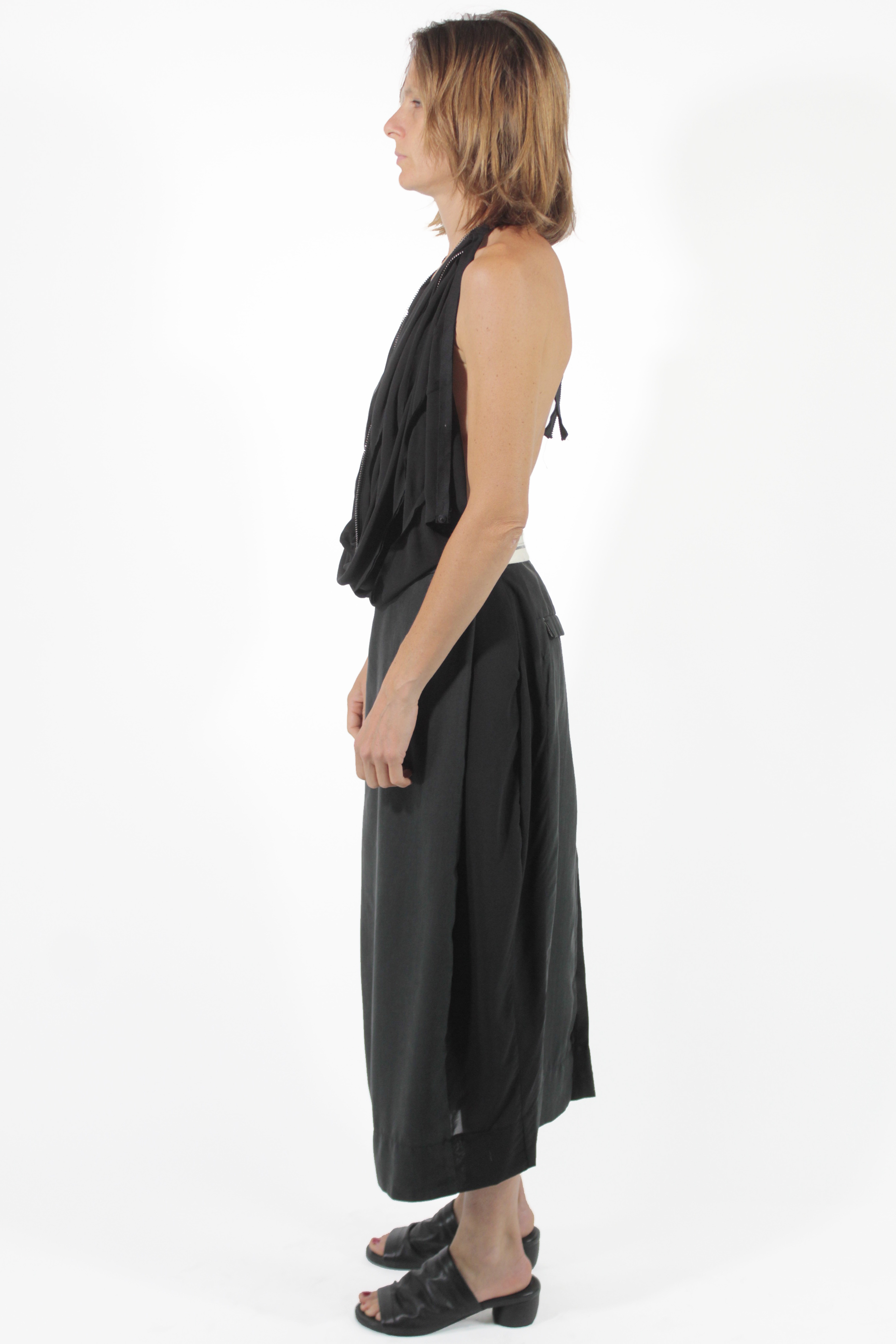 Giovanni Cavagna ROBE Open Long Dress