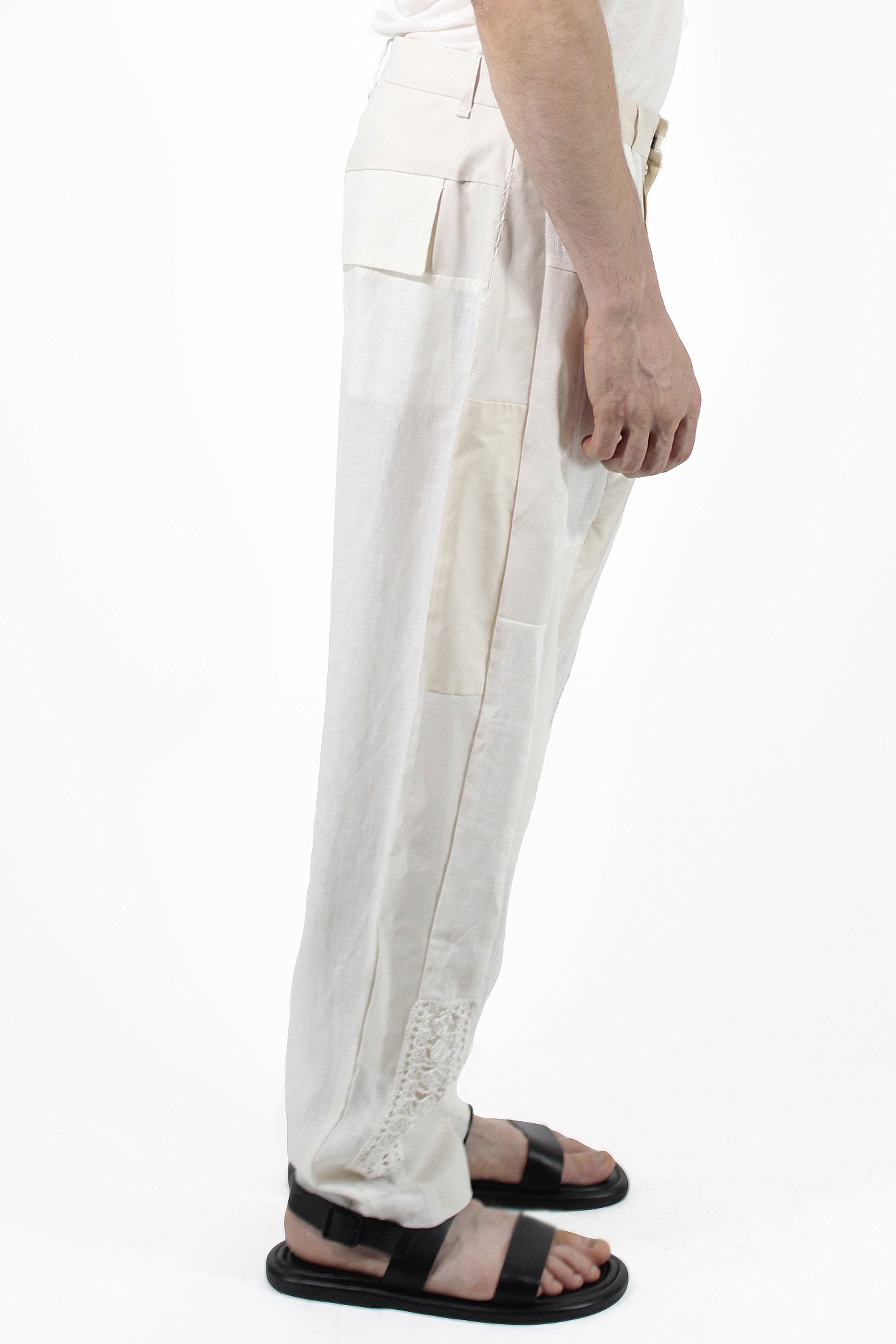 Giovanni Cavagna Pantalones Patch Light Pants