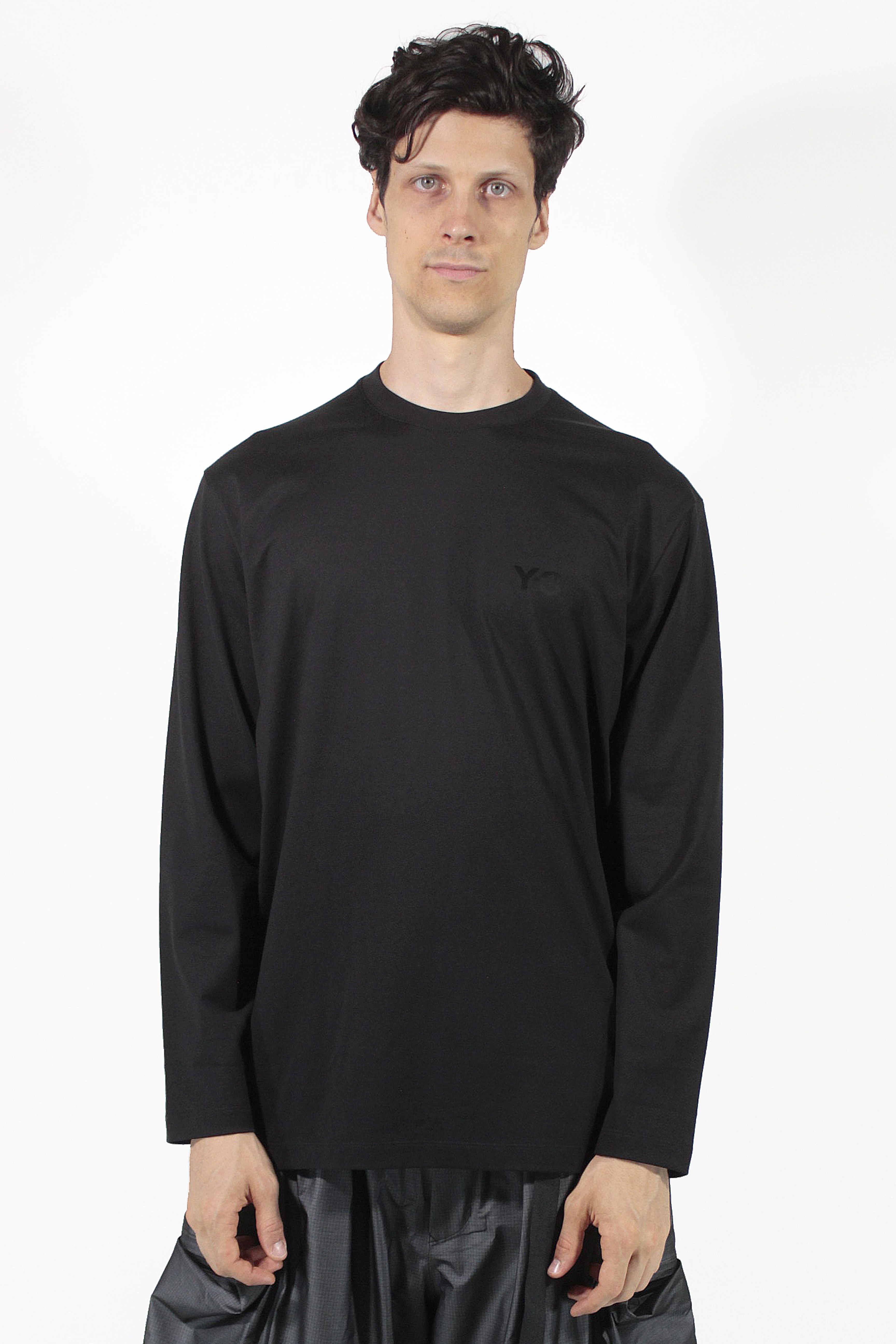 Y-3 티셔츠 Ls b Tee Shirt